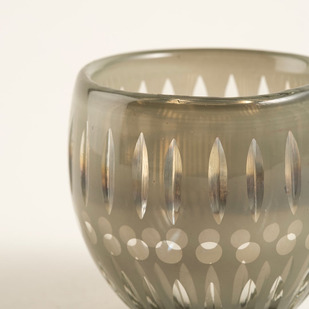 Aravalı Cam Dekoratif Kase 8x8x7.5 Cm Yeşil