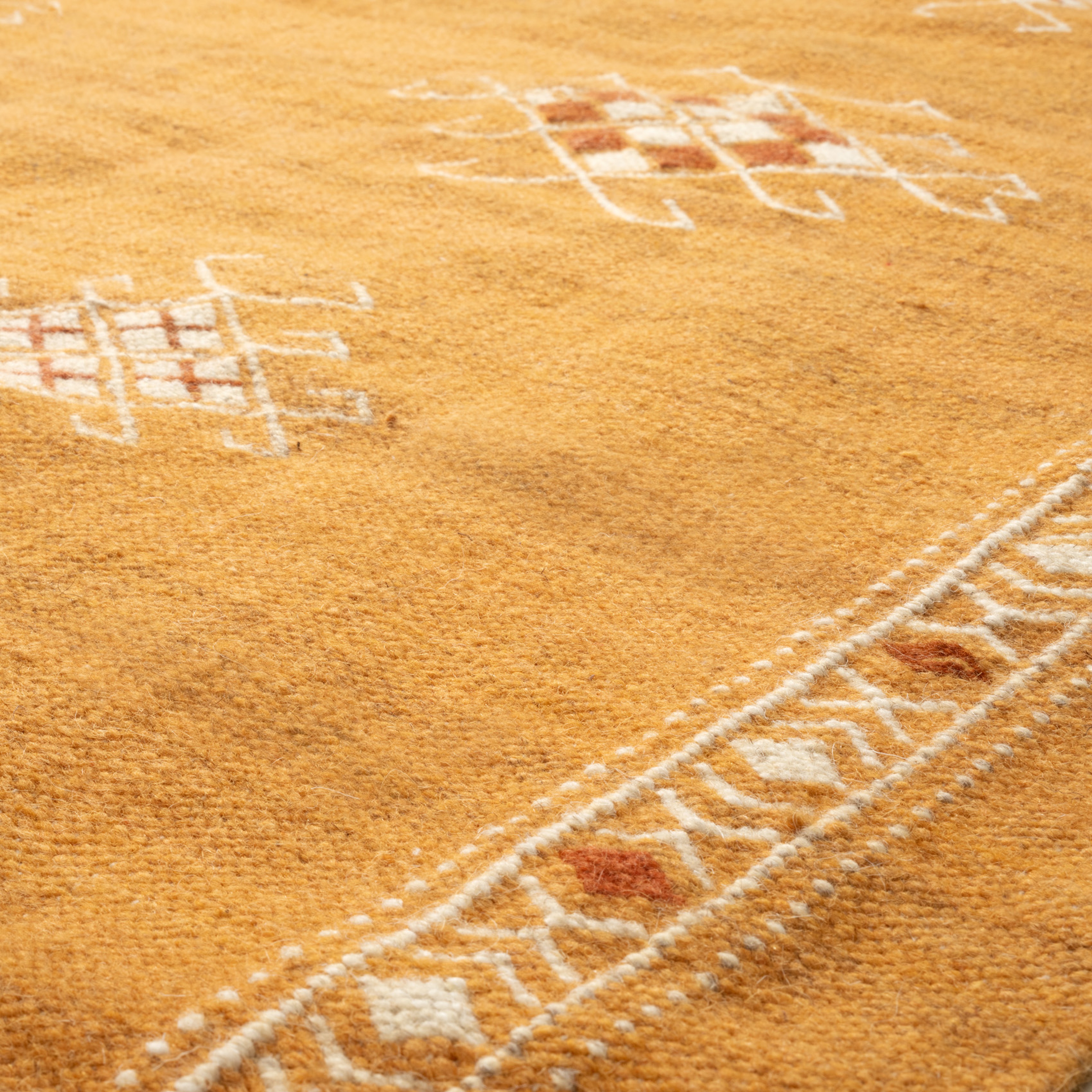 Jaıpur Yün Kilim 80x150 Cm Hardal