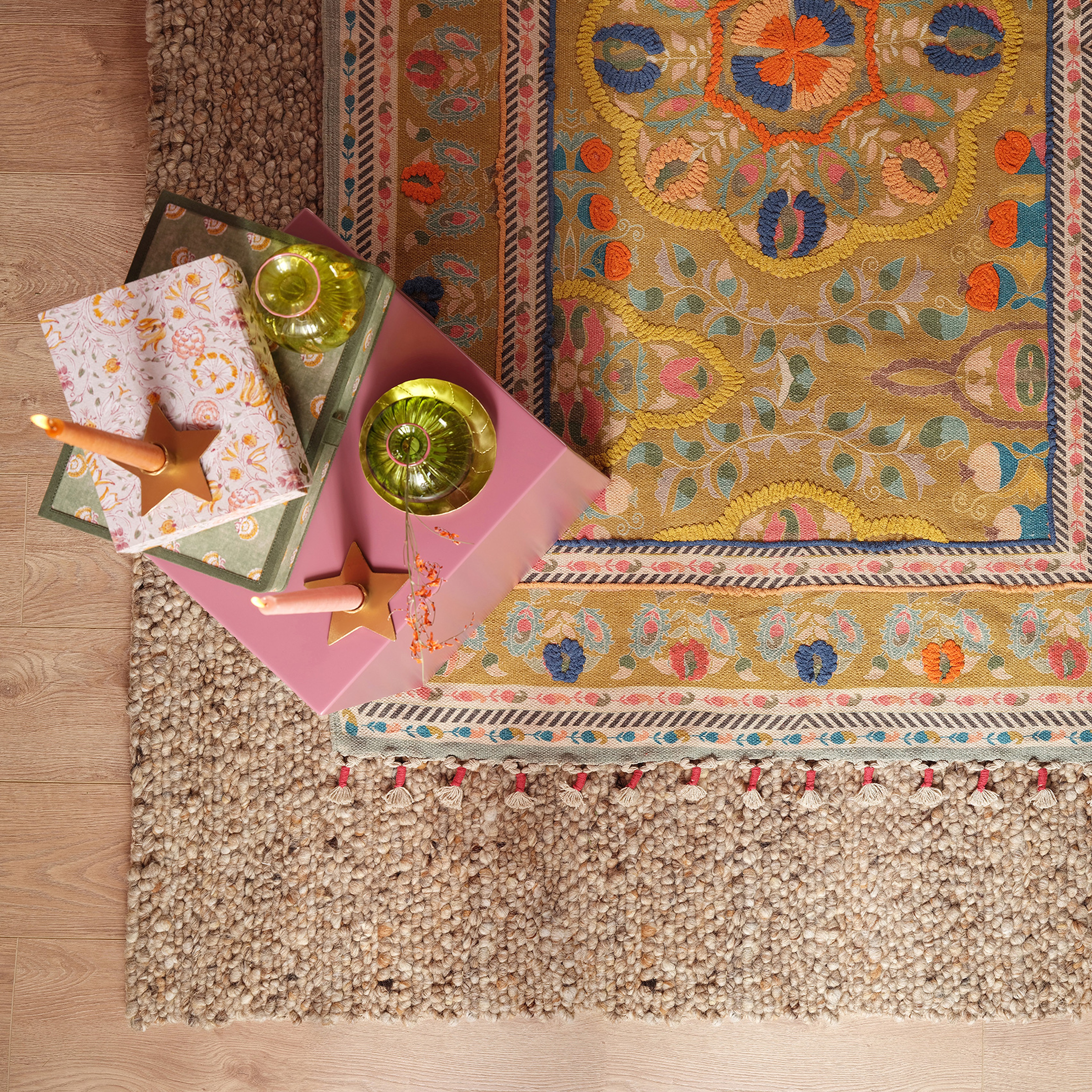 Panıpat Yün %100 Yün Halı 120x180 Cm Kahverengi