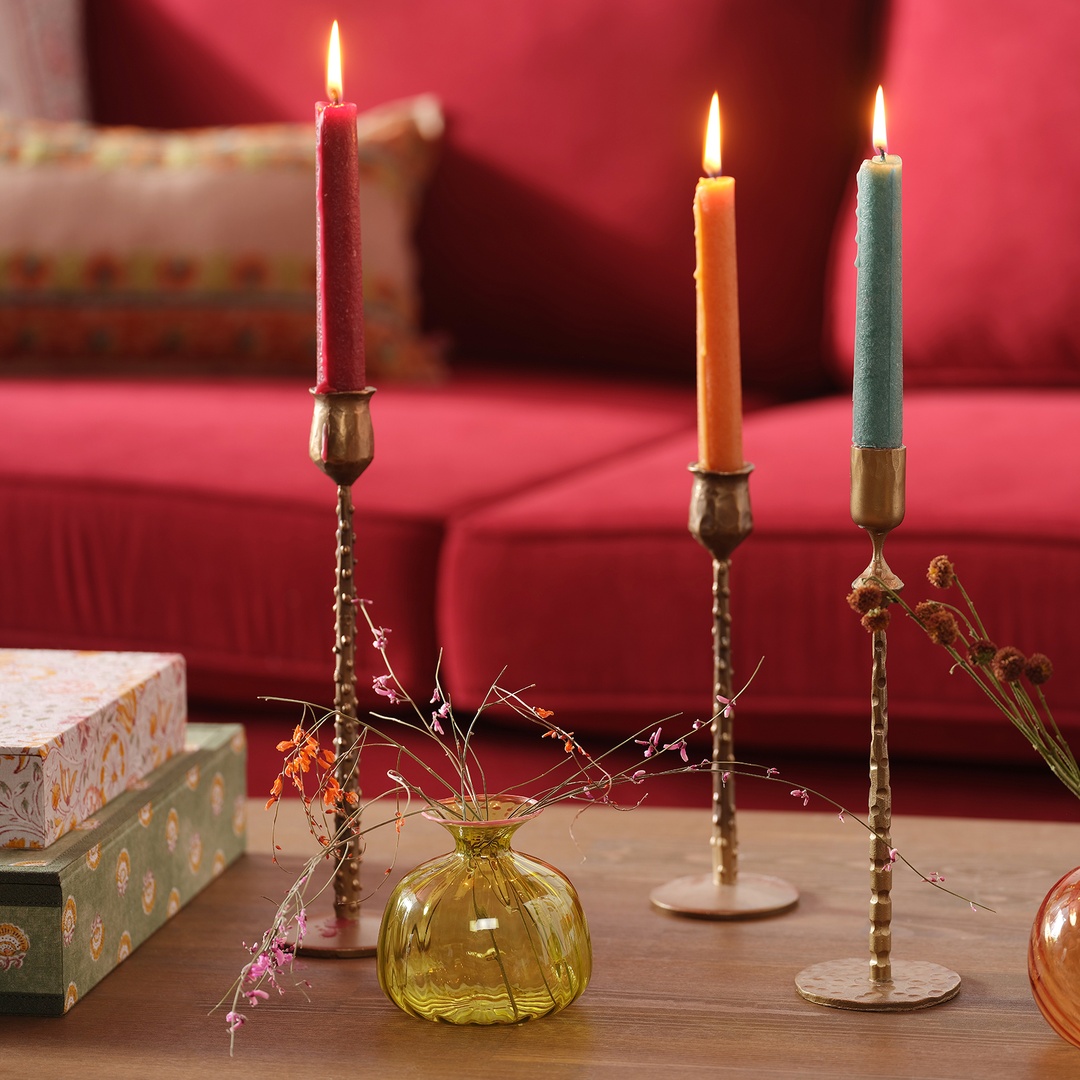 Nanjıng Borosilikat Cam Dekoratif Obje 10x10x10 Cm Sarı