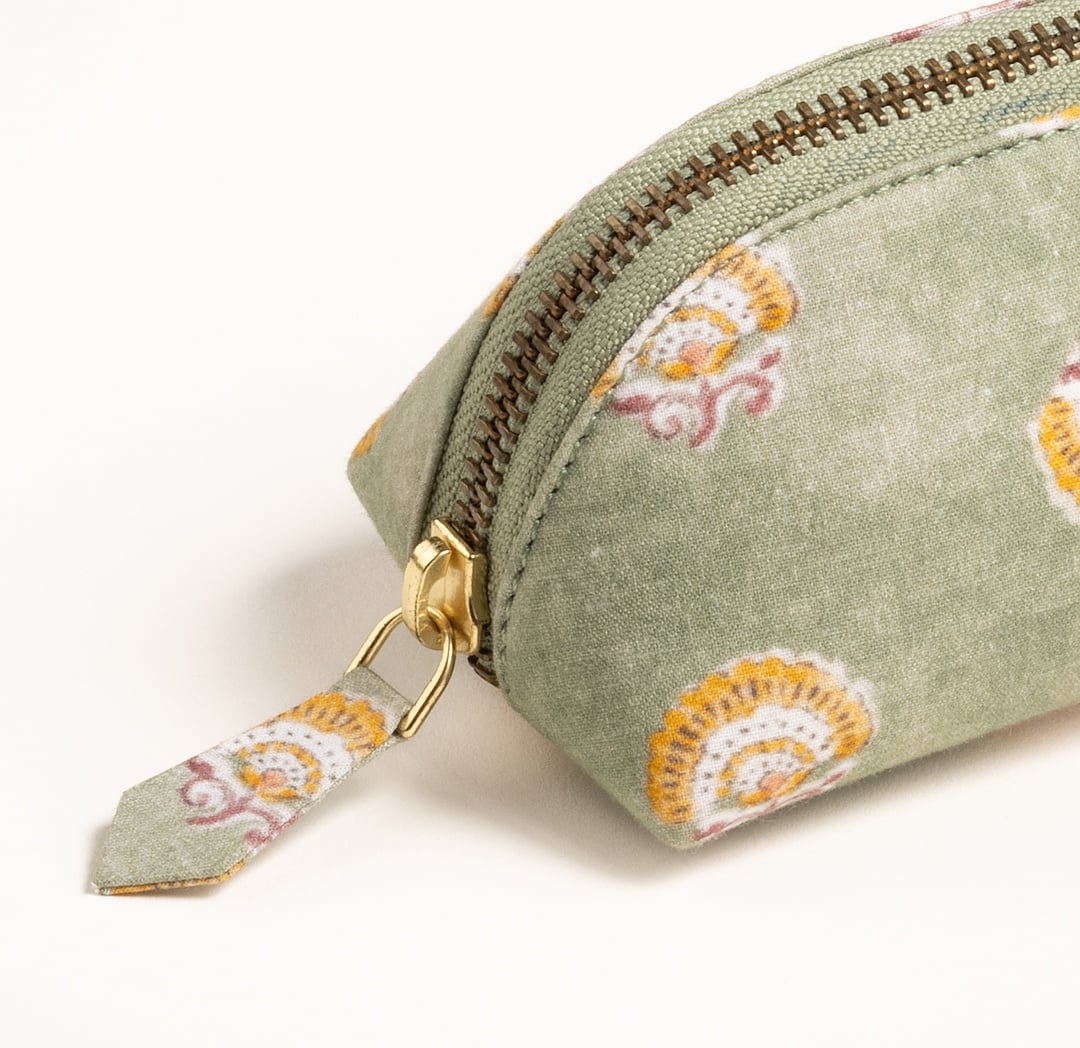 Noıda Baskılı Pamuk Kalemlik 21.00x6.10 Cm Orman Yeşilı