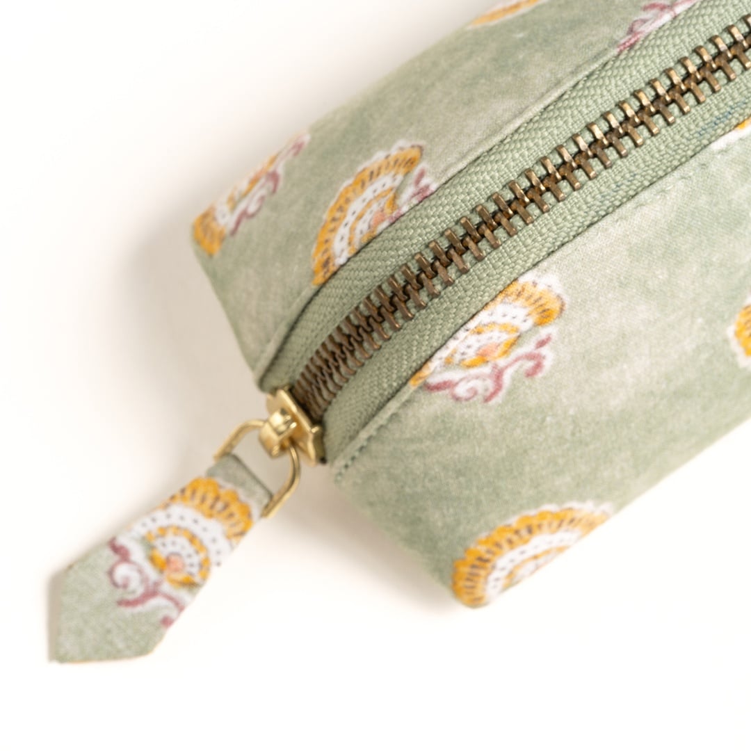 Noıda Baskılı Pamuk Kalemlik 21.00x6.10 Cm Orman Yeşilı