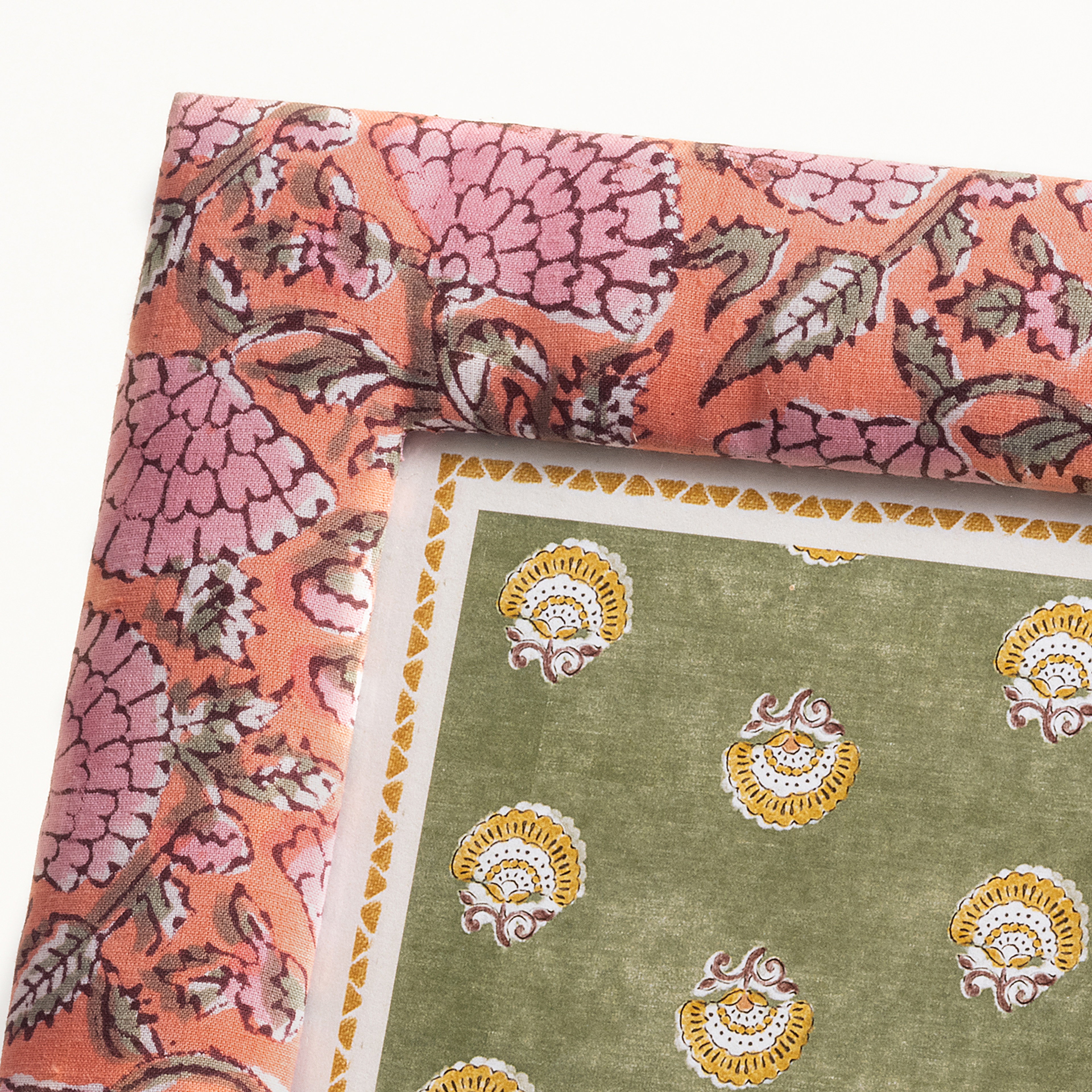 Fagu Kumaş Çerçeve 19x24 Cm Pembe