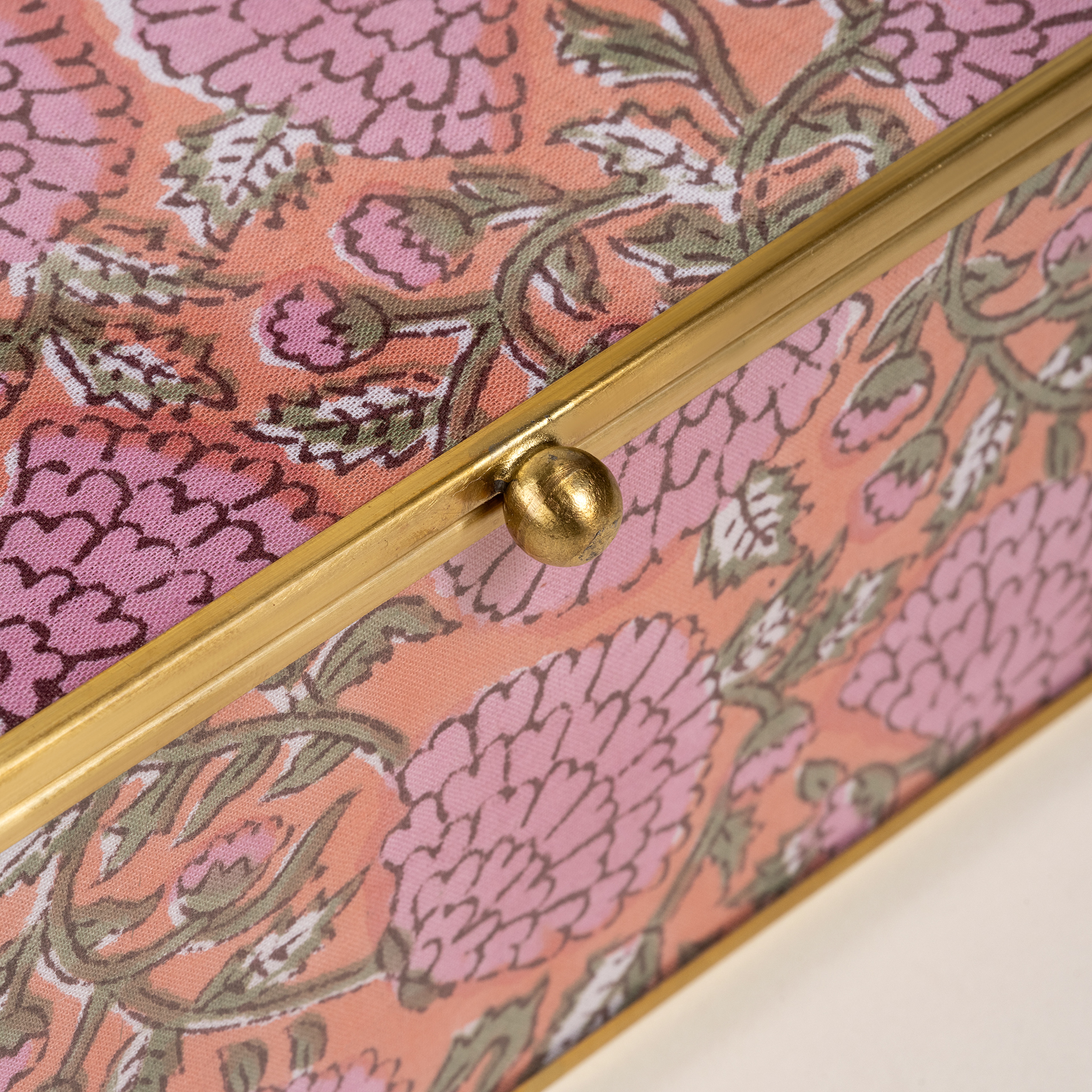 Fagu Cam Dekoratif Kutu 19x14x9 Cm Pembe