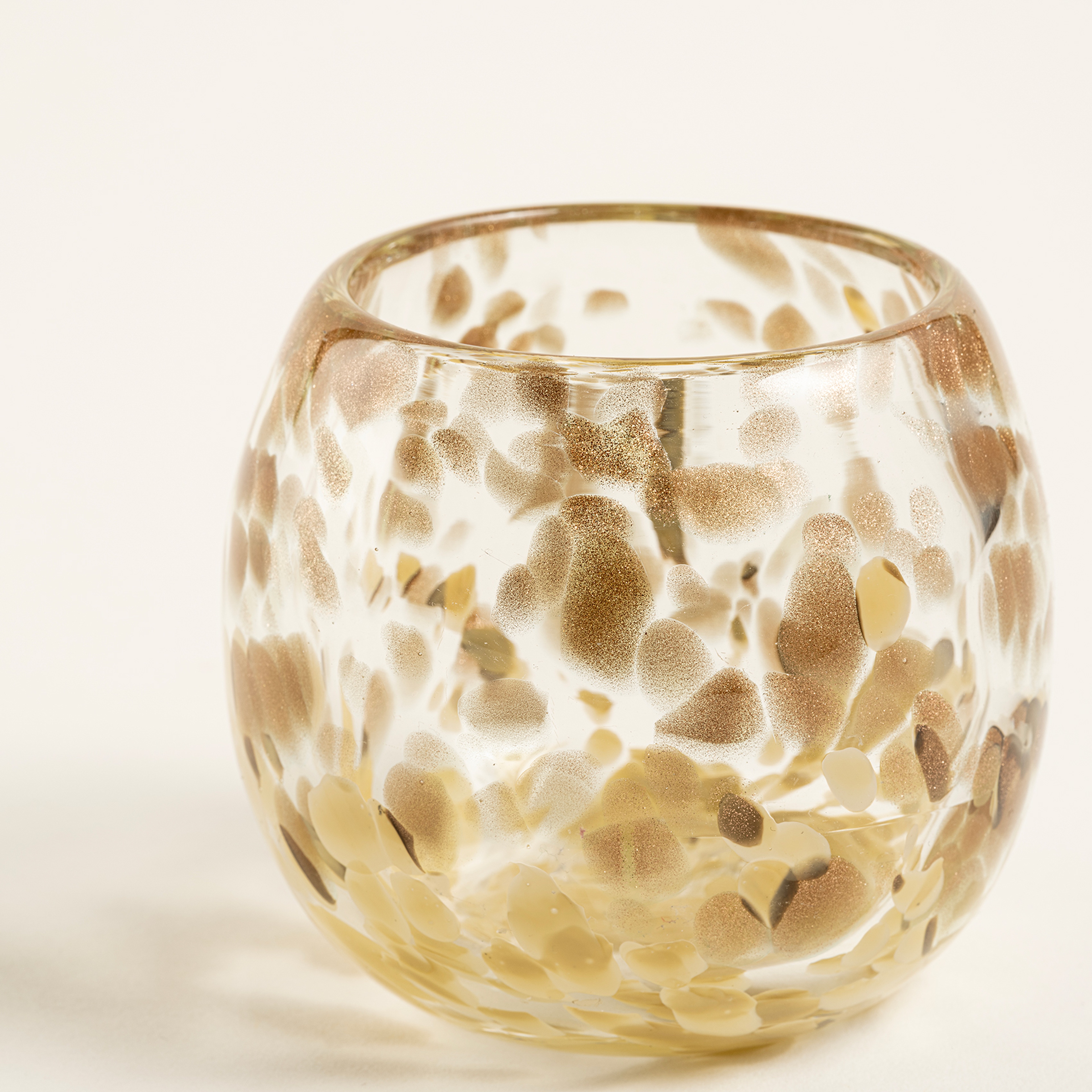 Macau Cam Vazo 9.5x9.5x9 Cm Gold