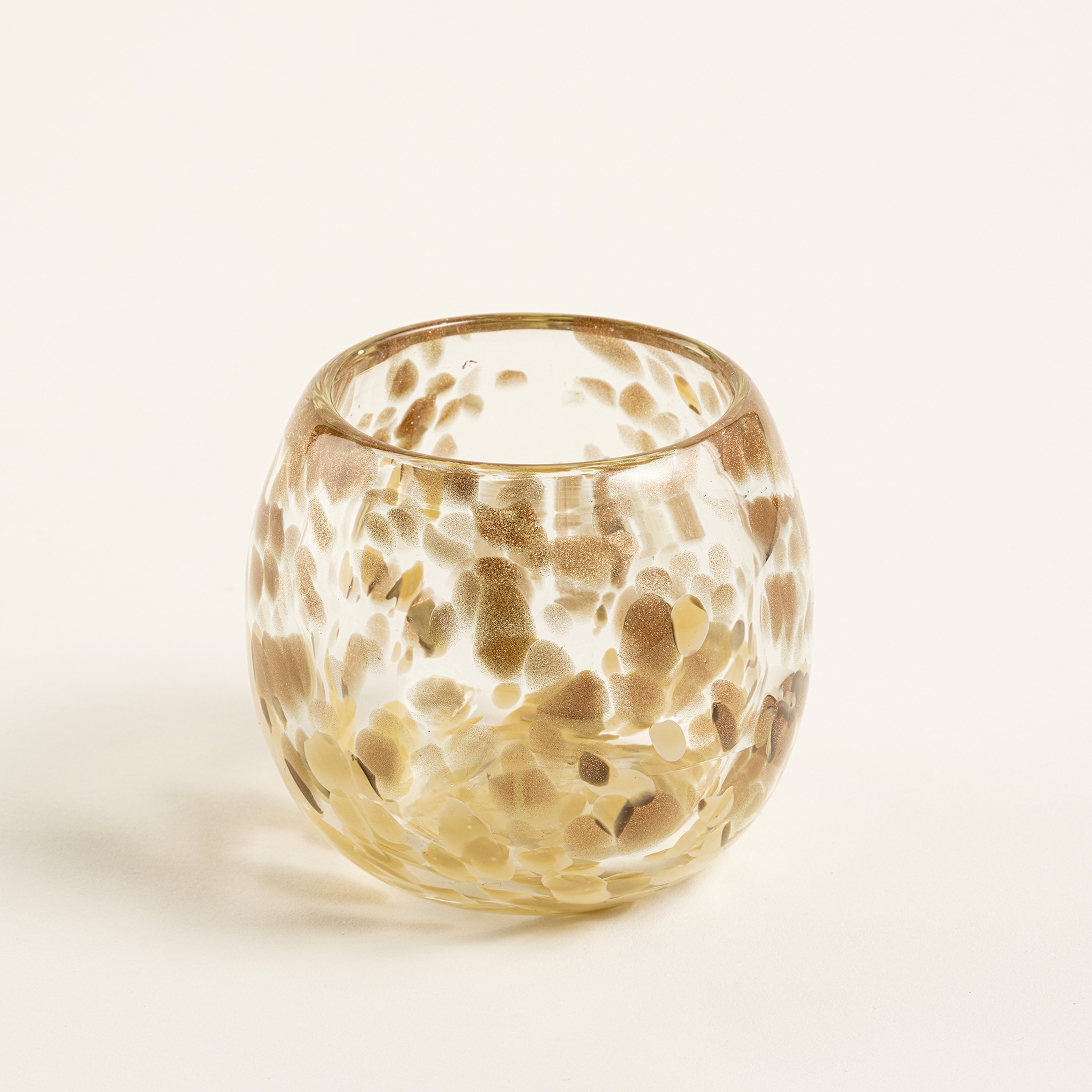 Macau Cam Vazo 9.5x9.5x9 Cm Gold