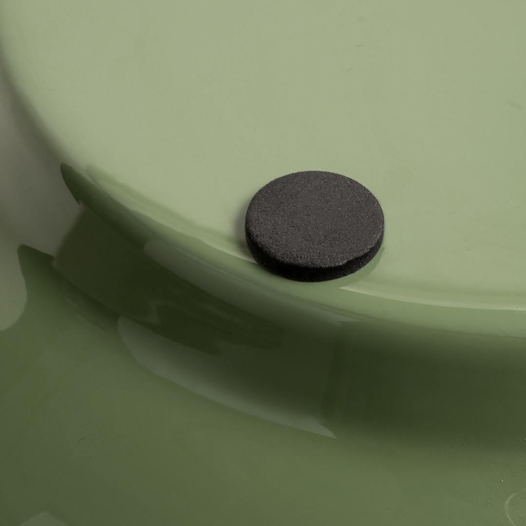 Nanpur Metal Kase 15x15x8 Cm Yeşil