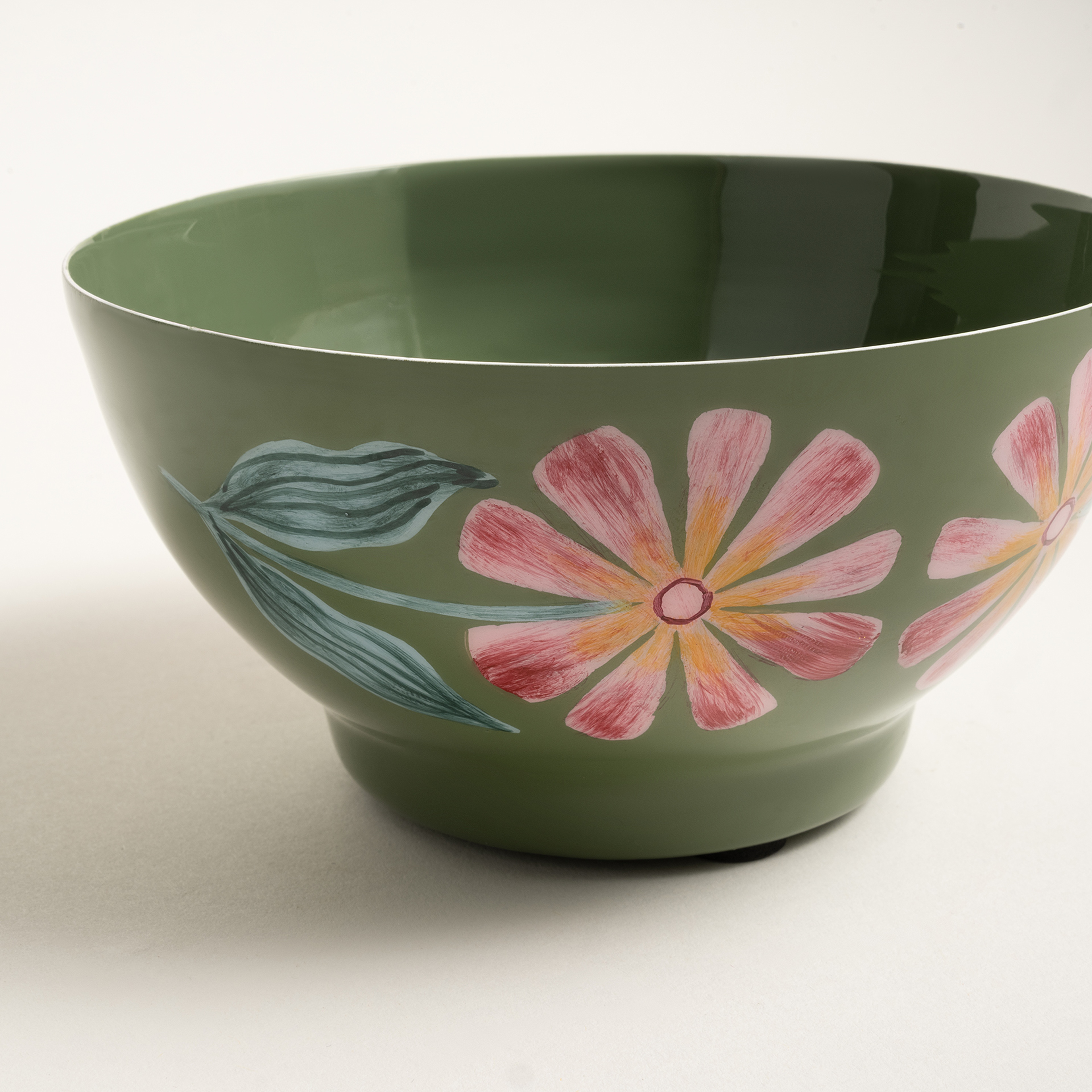 Nanpur Metal Kase 15x15x8 Cm Yeşil