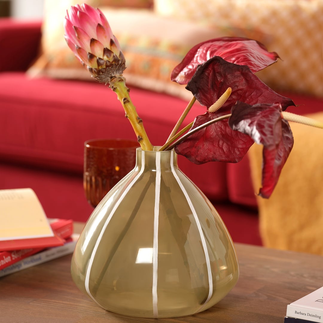 Aravalı Cam Dekoratif Obje 21x20x20 Cm Yeşil