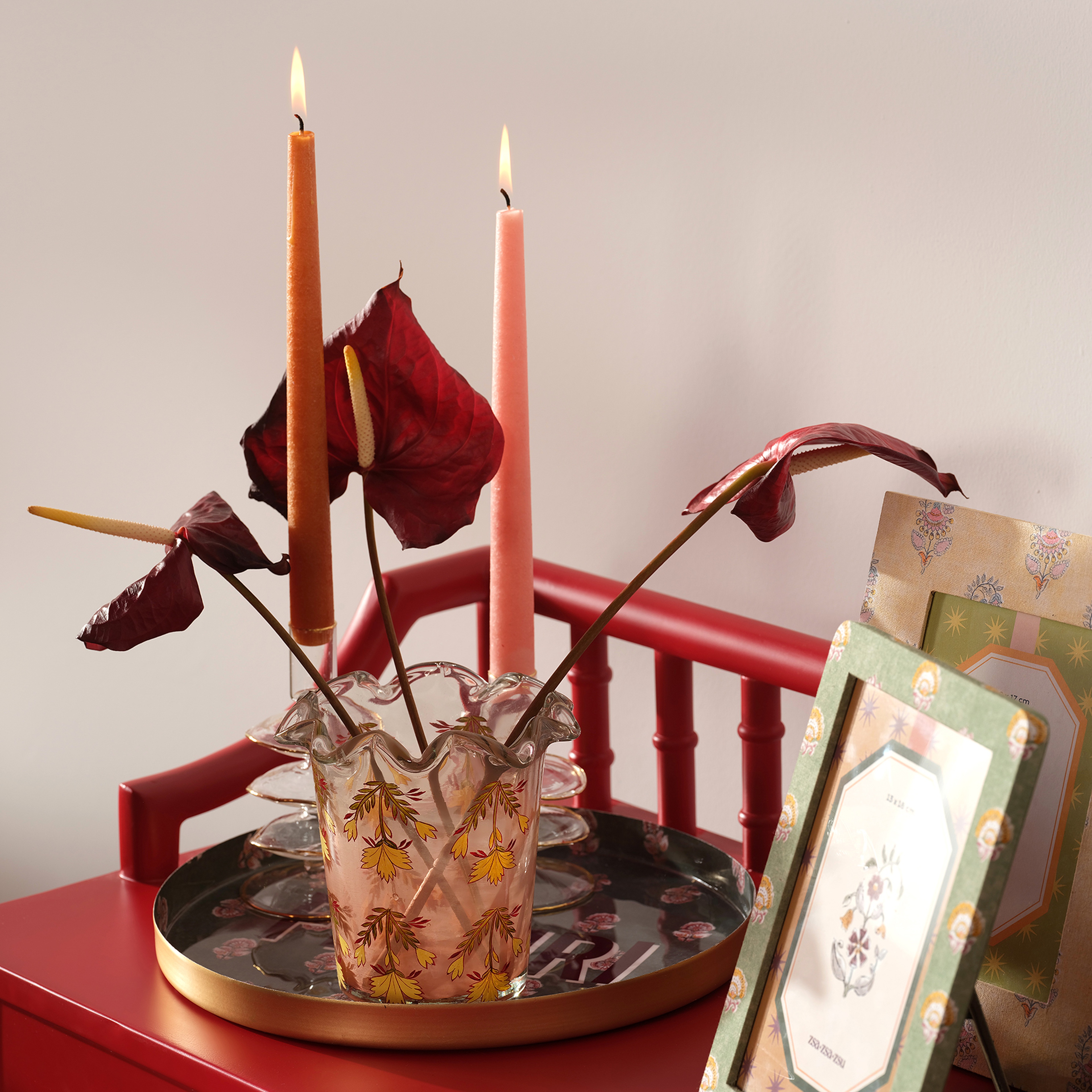 Aravalı Cam Dekoratif Kase 13x13x15 Cm Sarı