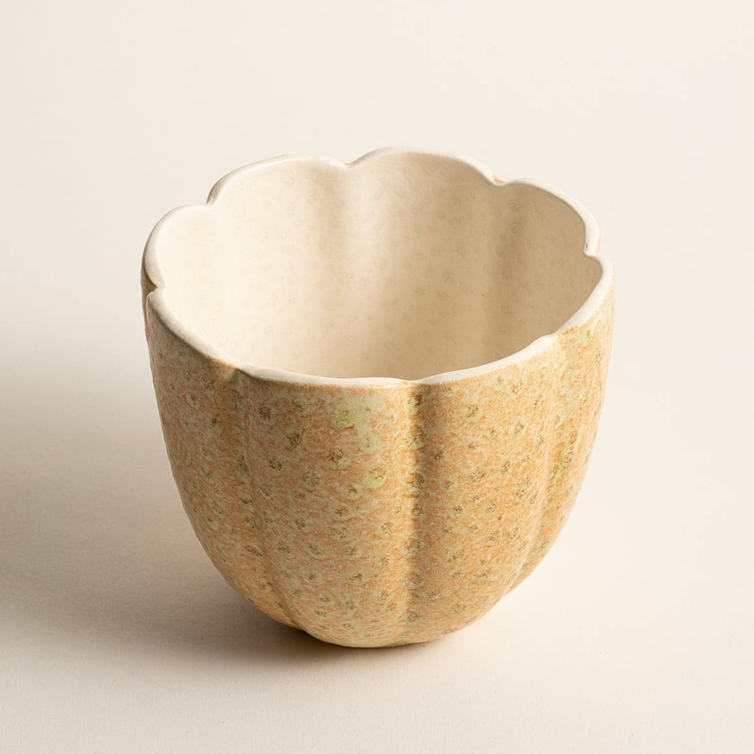 Lızbon Earthenware Vazo 15x15x13 Cm Sarı