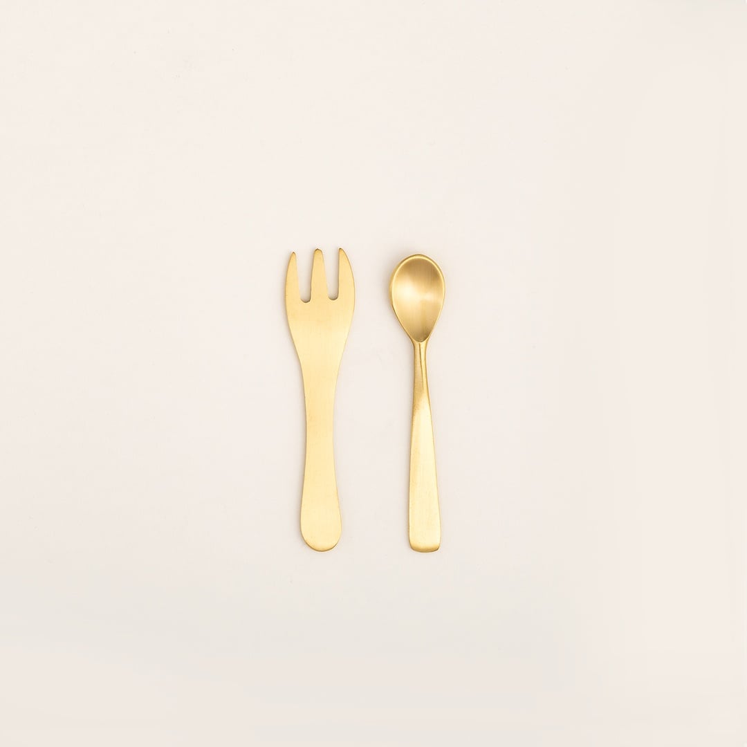 Lotus Pirinç Dekoratif Obje 8 Cm Mat Altın