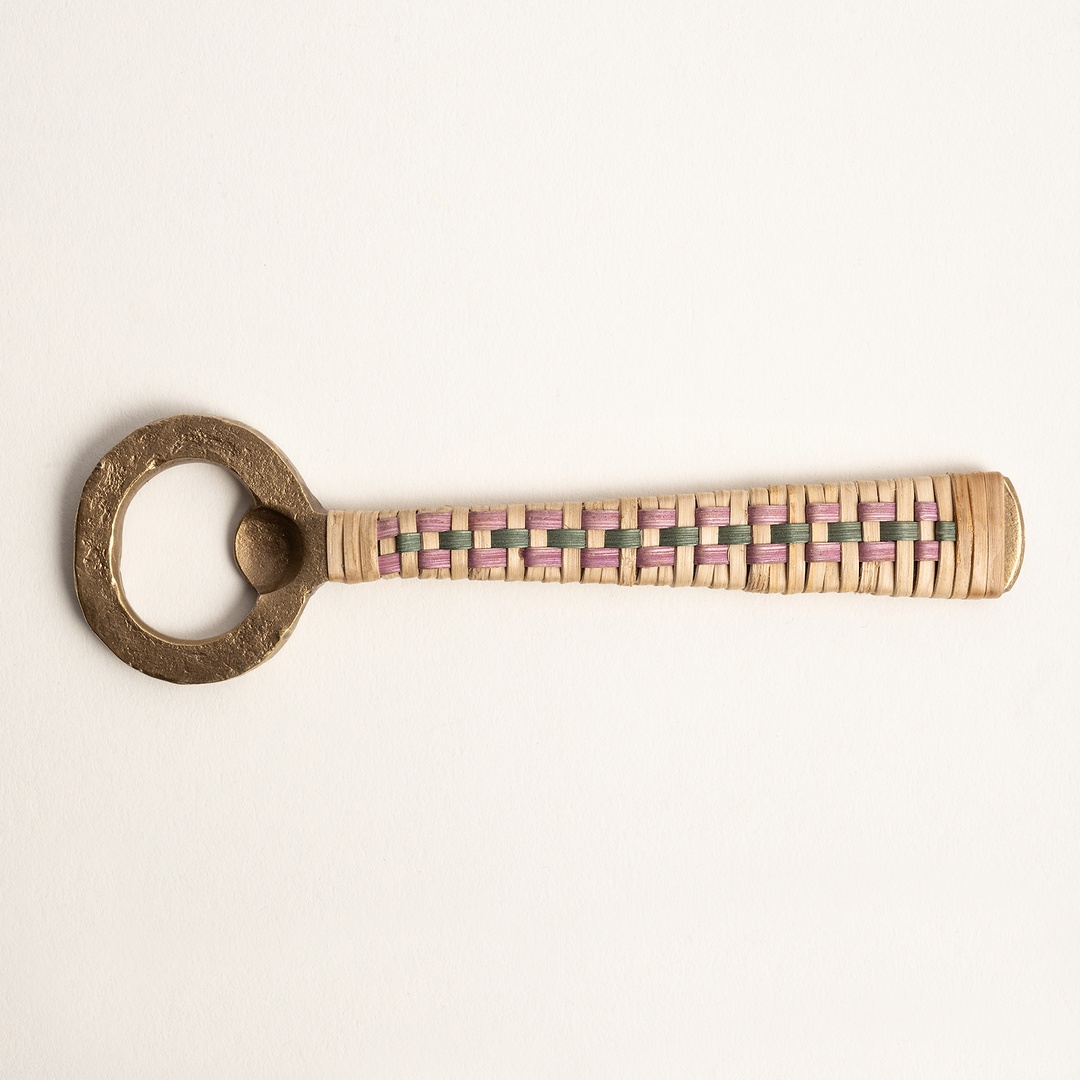 Lotus Metal Dekoratif Obje 14 Cm Yeşil - Mor