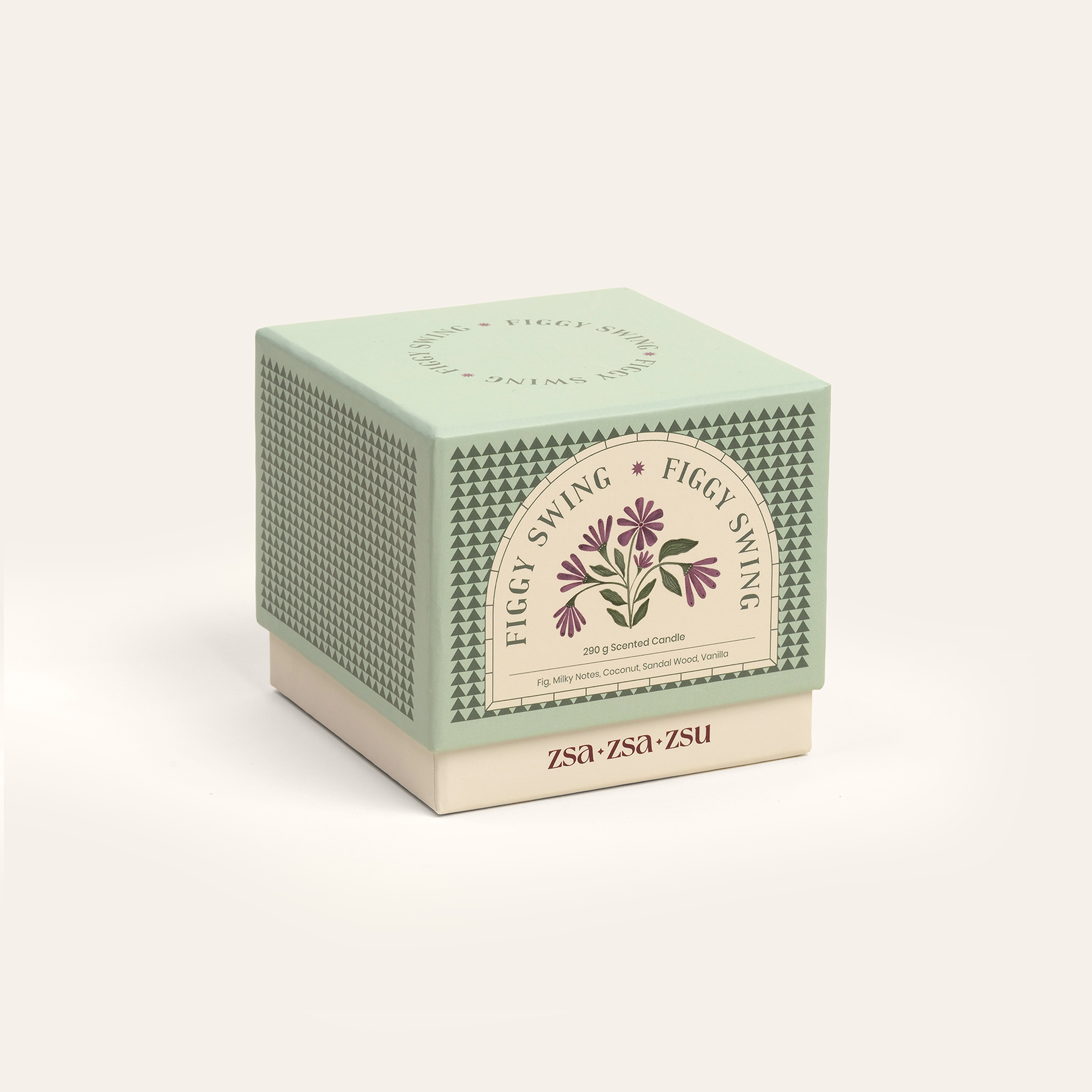 Fıggy Swıng Parafın Kokulu Mum 9 Cm Yeşil