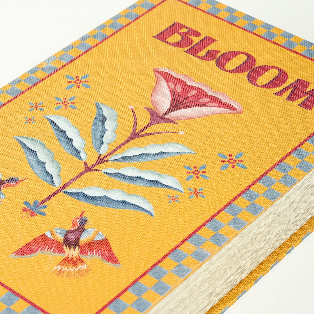 Olbıa Kanvas - Polistren - Kadife Dekoratif Kutu 19x30 Cm Sarı