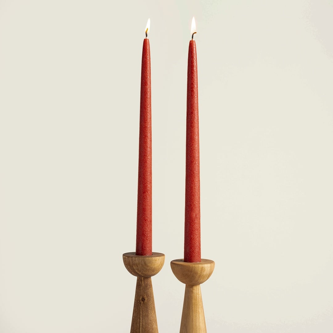 Deurne Parafın Mum 2.2x2.2x30 Cm Kırmızı