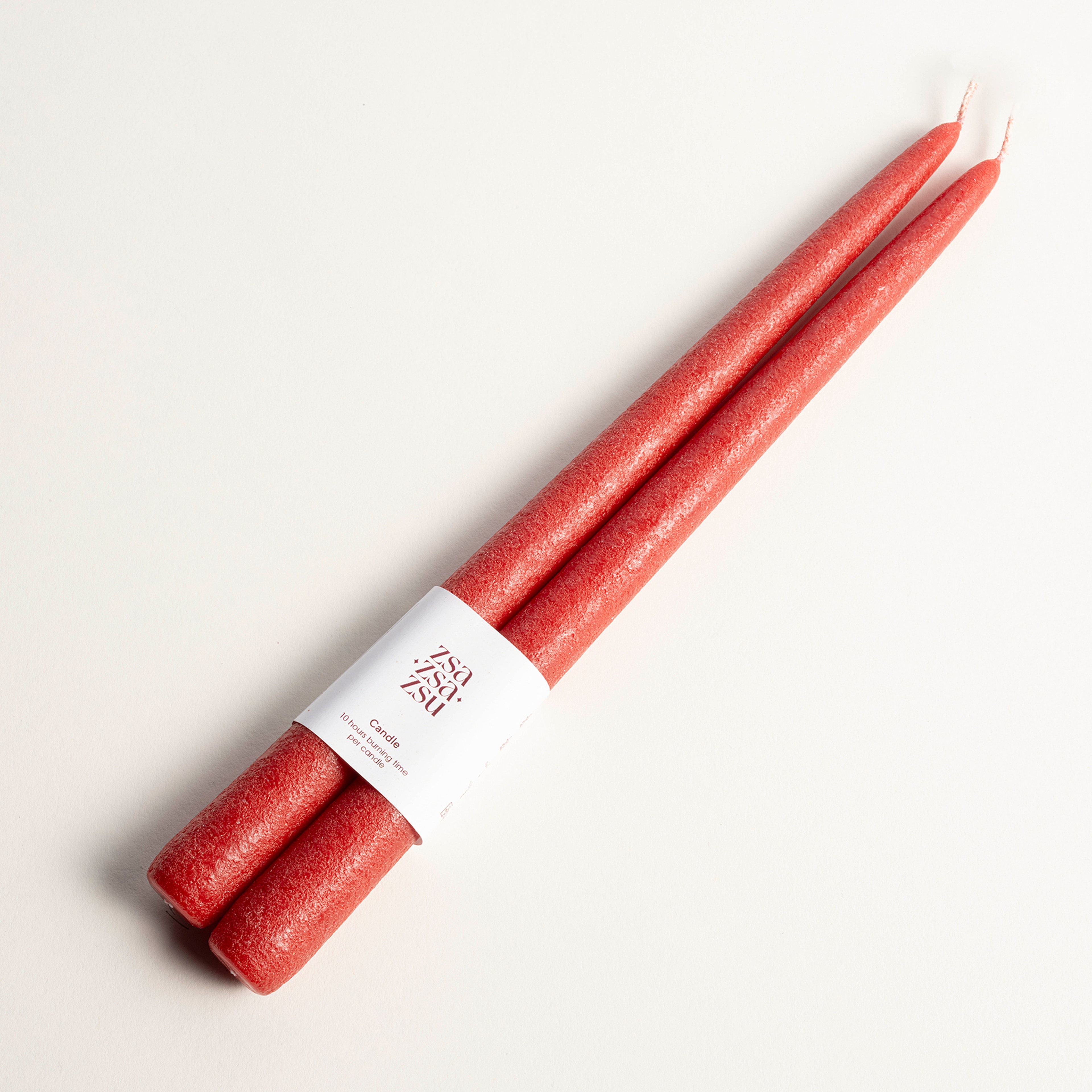 Deurne Parafın Mum 2.2x2.2x30 Cm Kırmızı