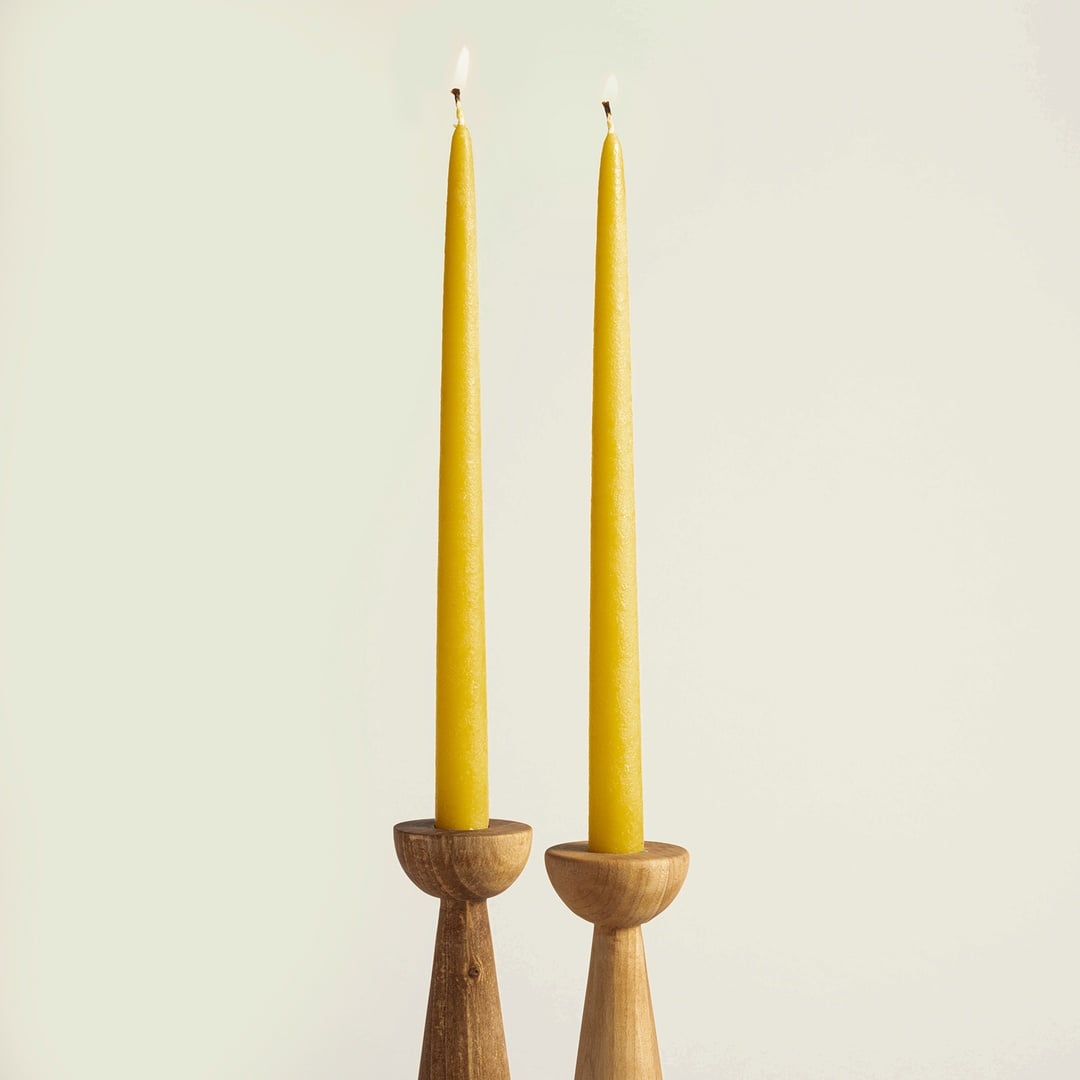 Deurne Parafın Mum 2.2x2.2x30 Cm Sarı