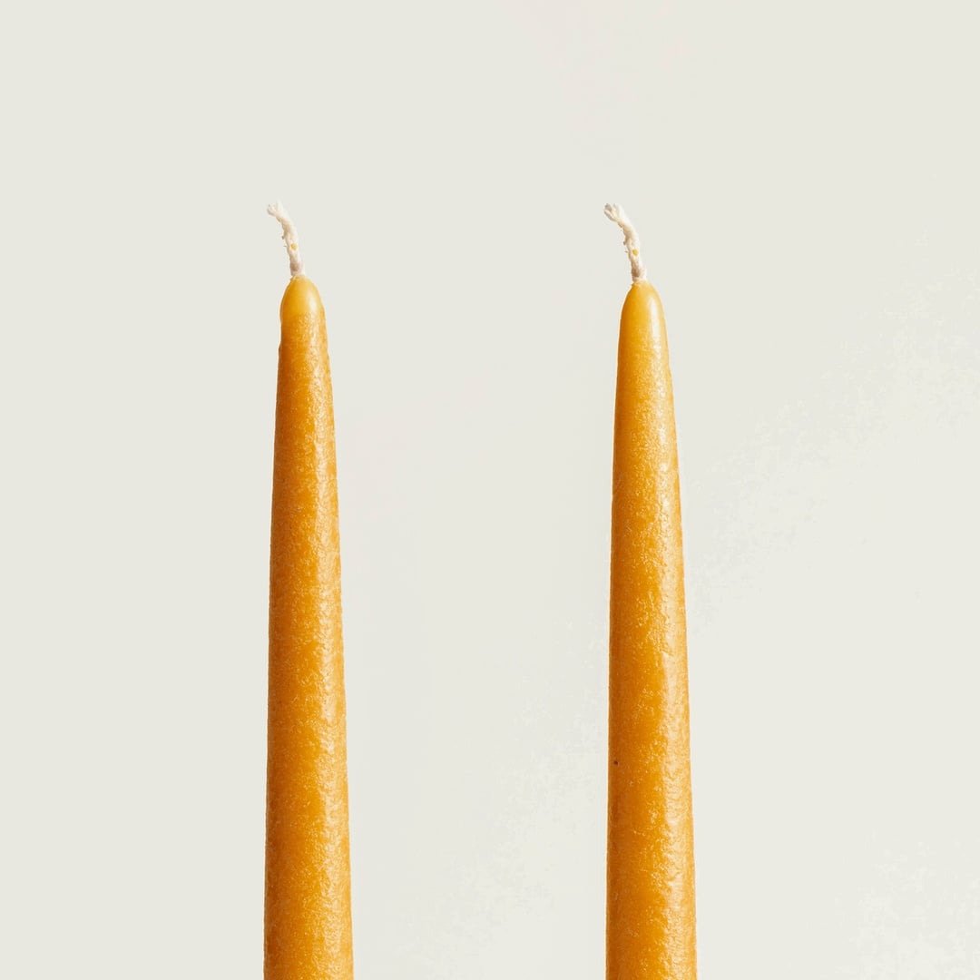 Deurne Parafın Mum 2.2x2.2x30 Cm Amber