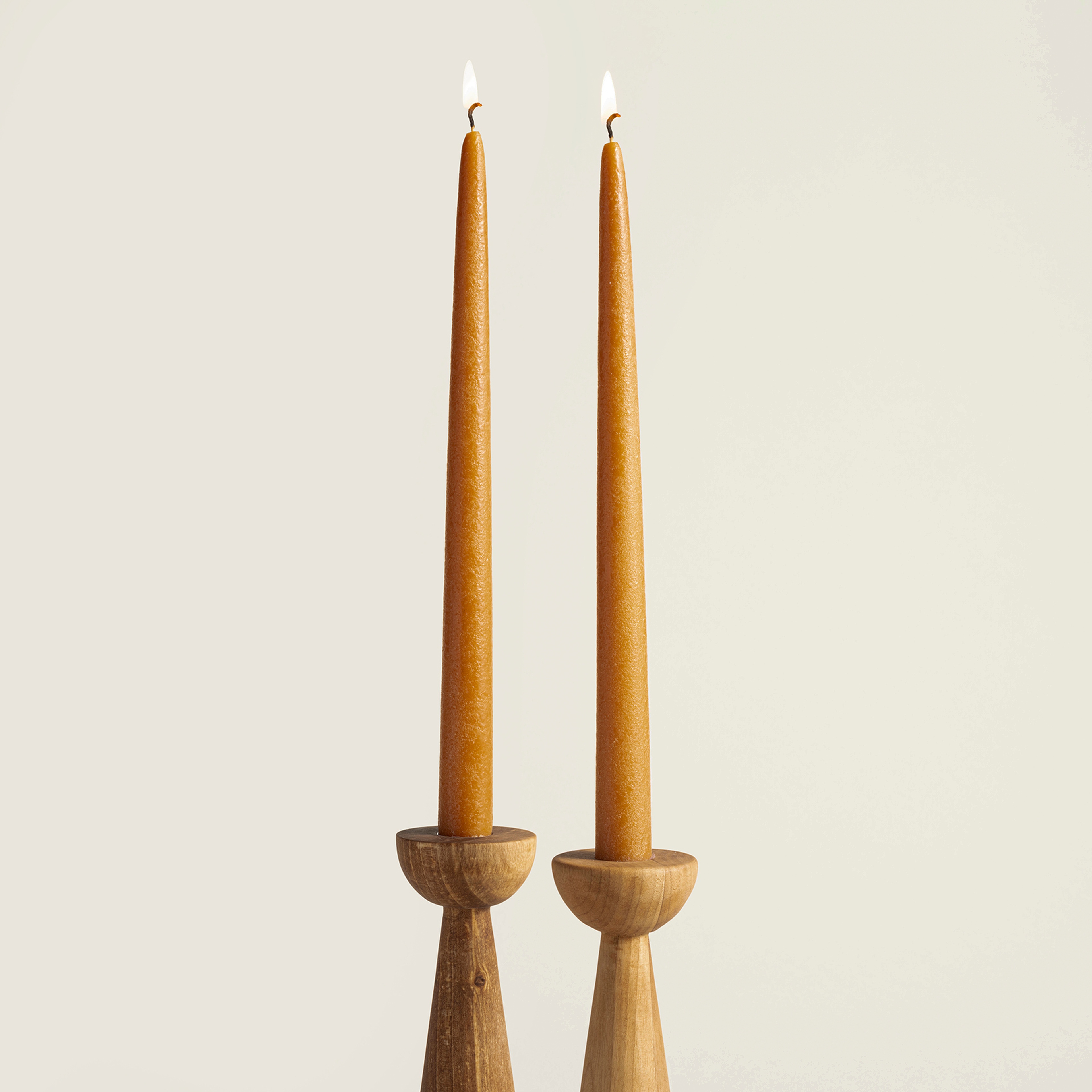 Deurne Parafın Mum 2.2x2.2x30 Cm Amber