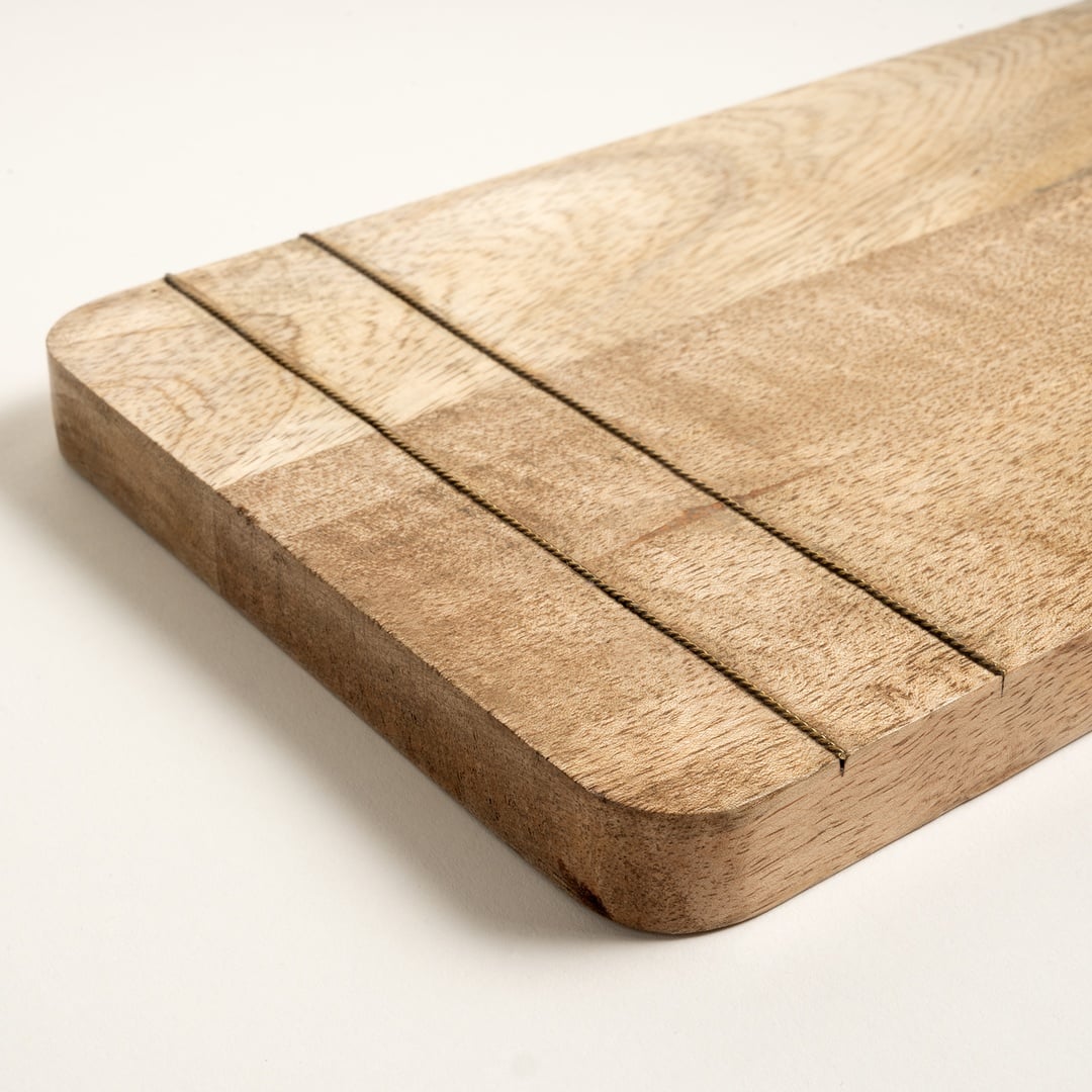 Rampur Mango Ağacı Sunum Tahtası 41x15x2 Cm Natural