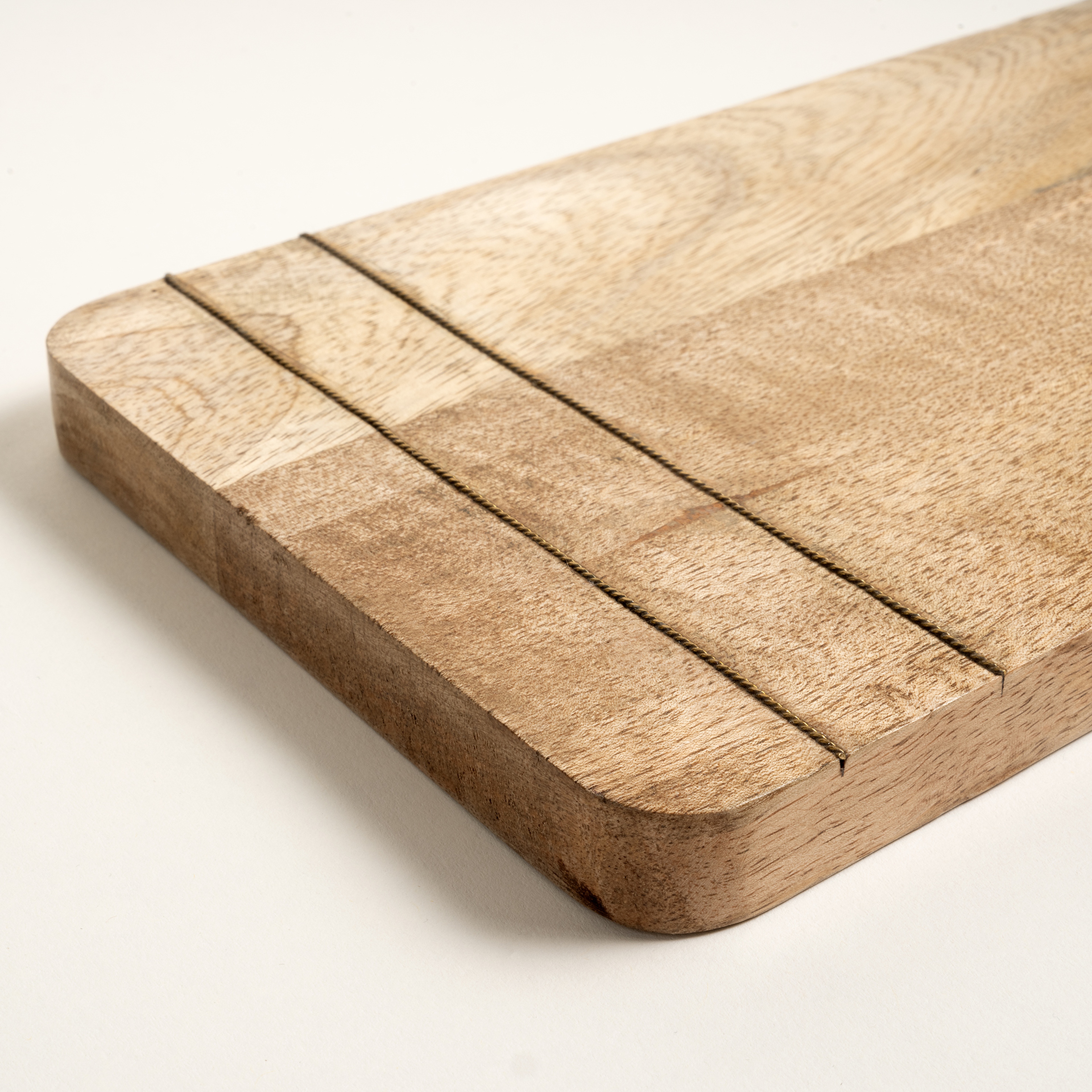 Rampur Mango Ağacı Sunum Tahtası 41x15x2 Cm Natural