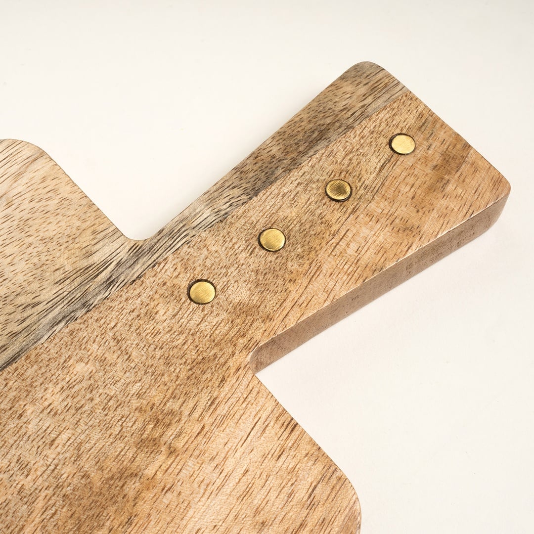 Rampur Mango Ağacı Sunum Tahtası 41x15x2 Cm Natural