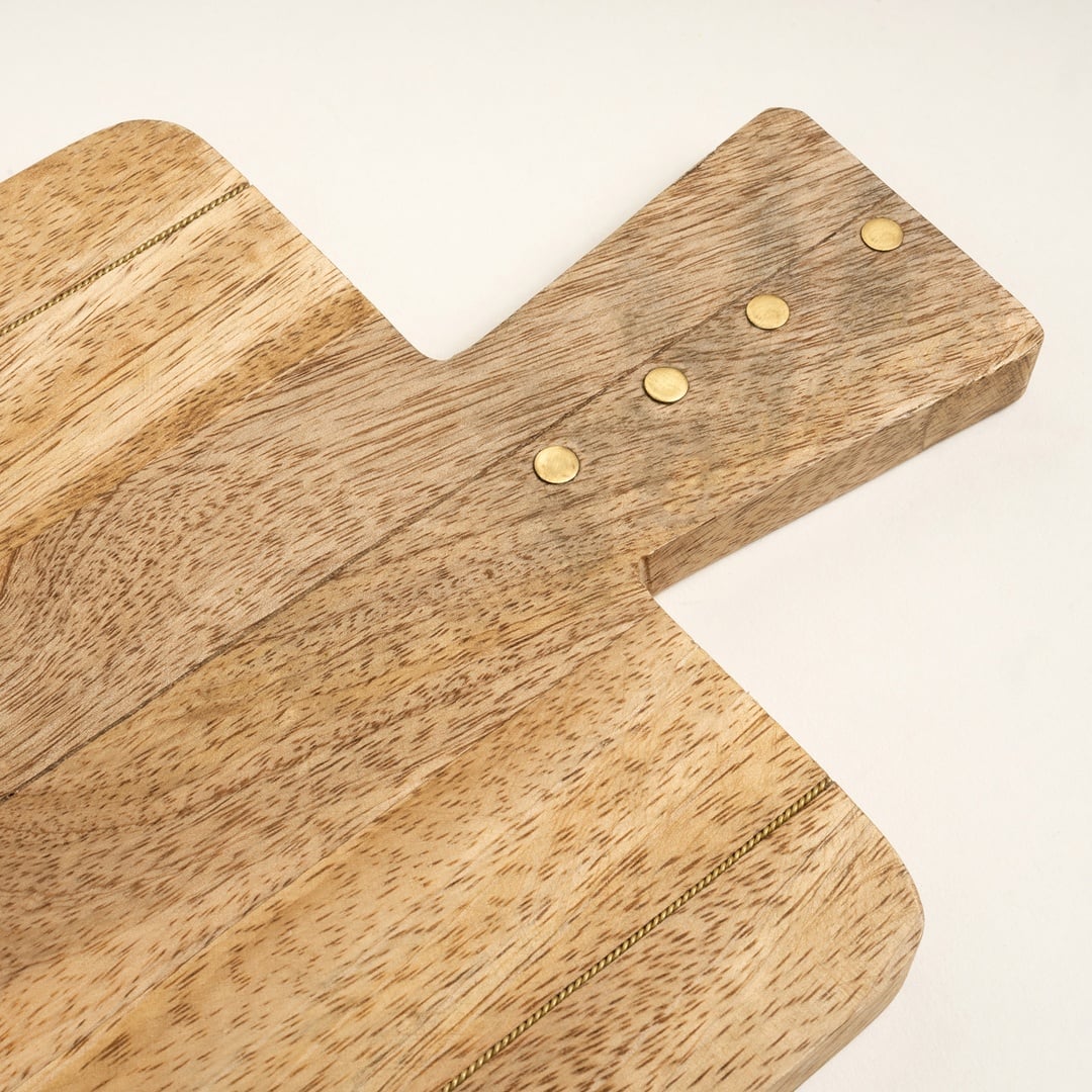 Rampur Mango Ağacı Sunum Tahtası 28x18x2 Cm Natural