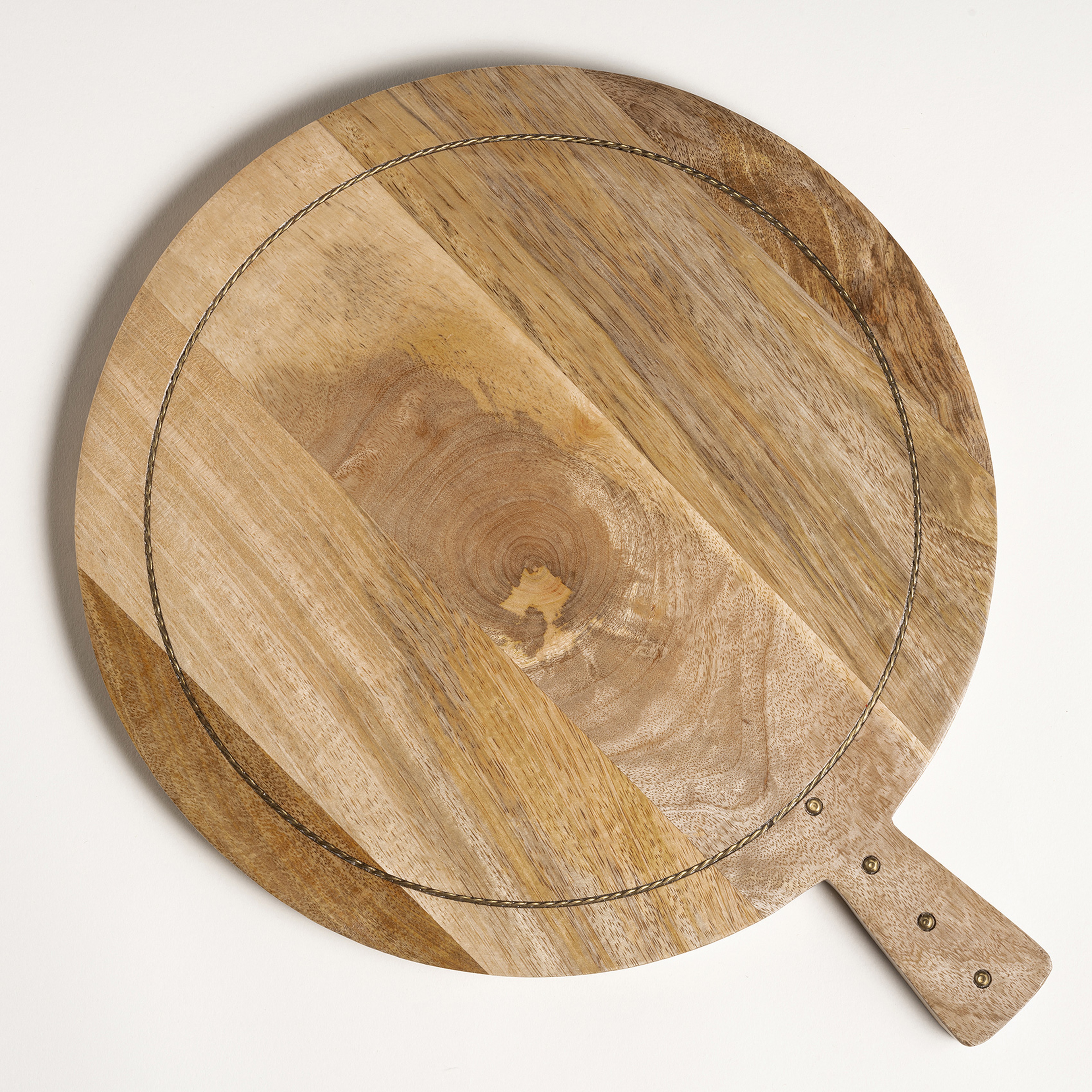 Rampur Mango Ağacı Sunum Tahtası 41x33x2 Cm Natural