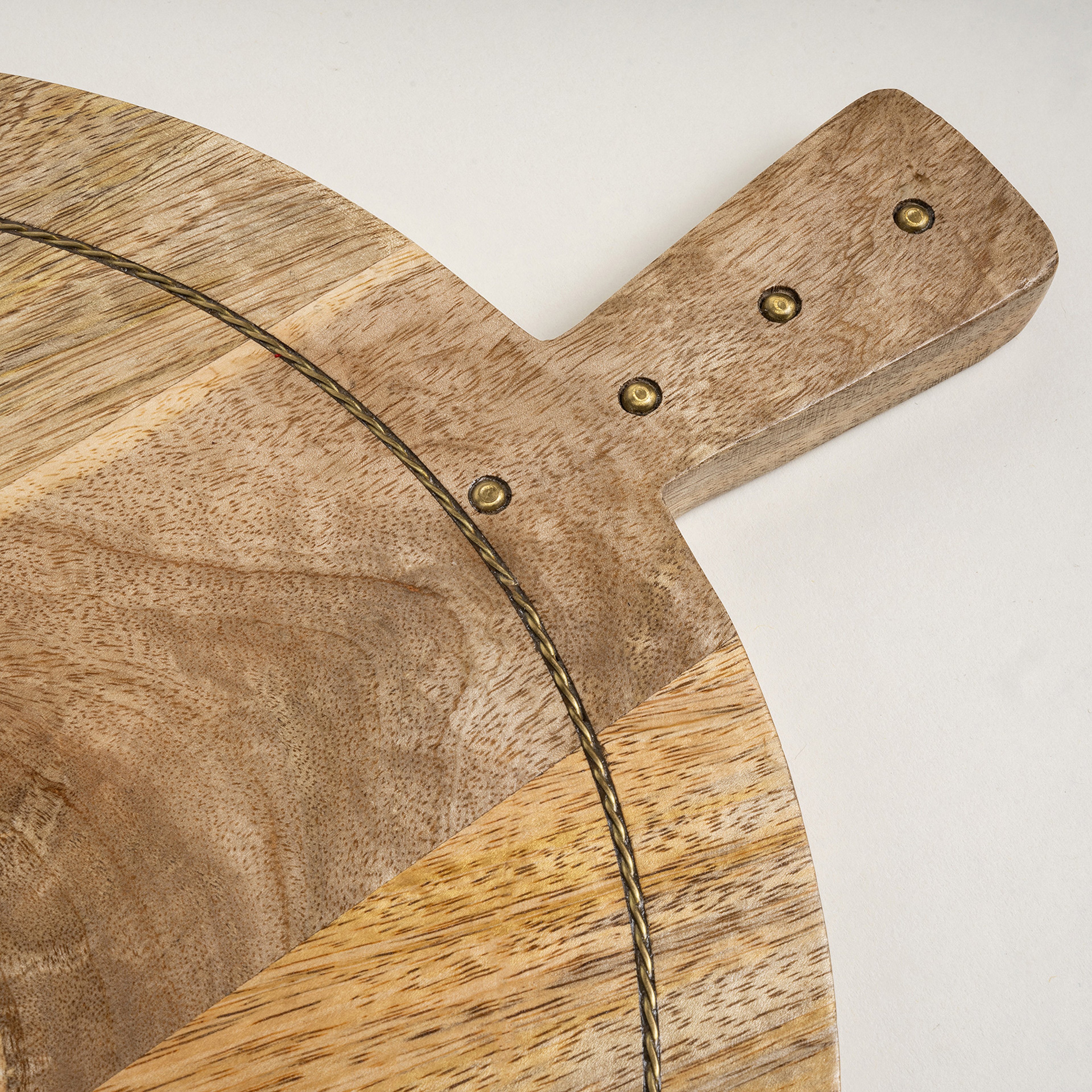 Rampur Mango Ağacı Sunum Tahtası 41x33x2 Cm Natural