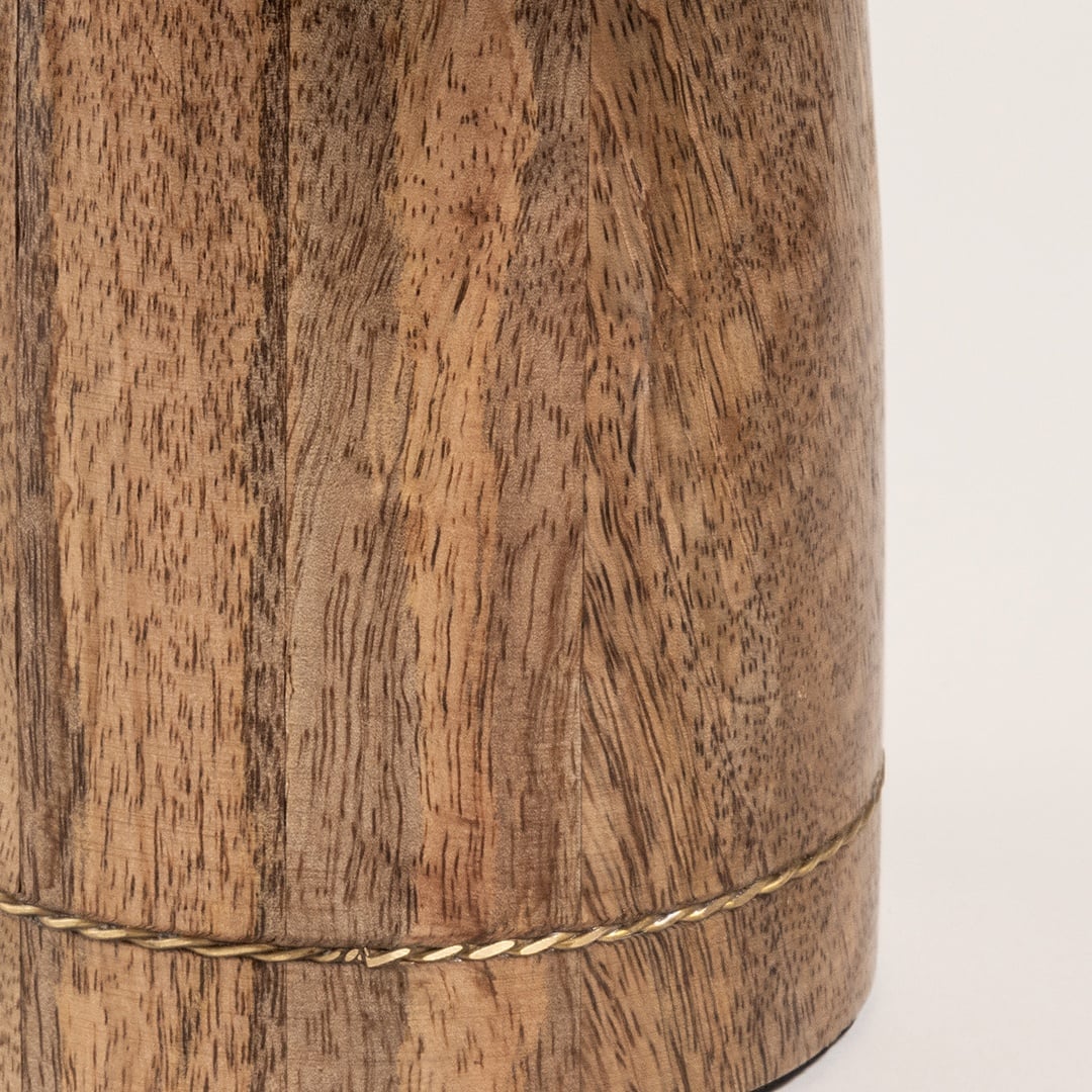 Rampur Mango Ağacı Servis Tabağı 24x24x19 Cm Natural