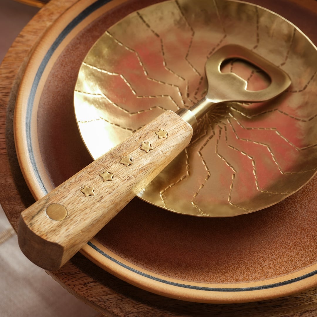 Rampur Çelik Bar Aksesuarları 24 Cm Natural - Altın