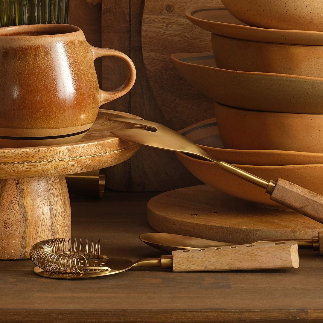 Rampur Çelik Bar Aksesuarları 24 Cm Natural - Altın