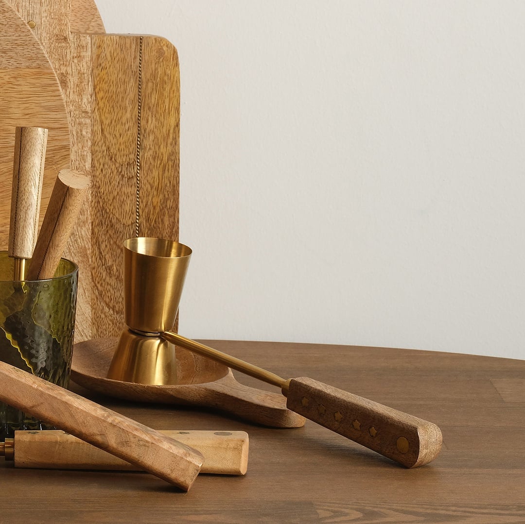 Rampur Çelik Bar Aksesuarları 24 Cm Natural - Altın