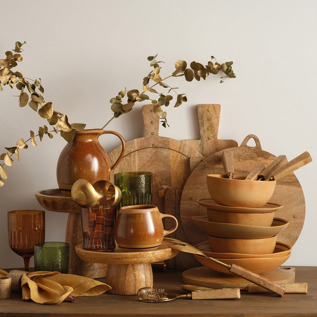 Rampur Çelik Ölçü Kaşık Seti 60x120x180 Ml Kahverengi - Altın