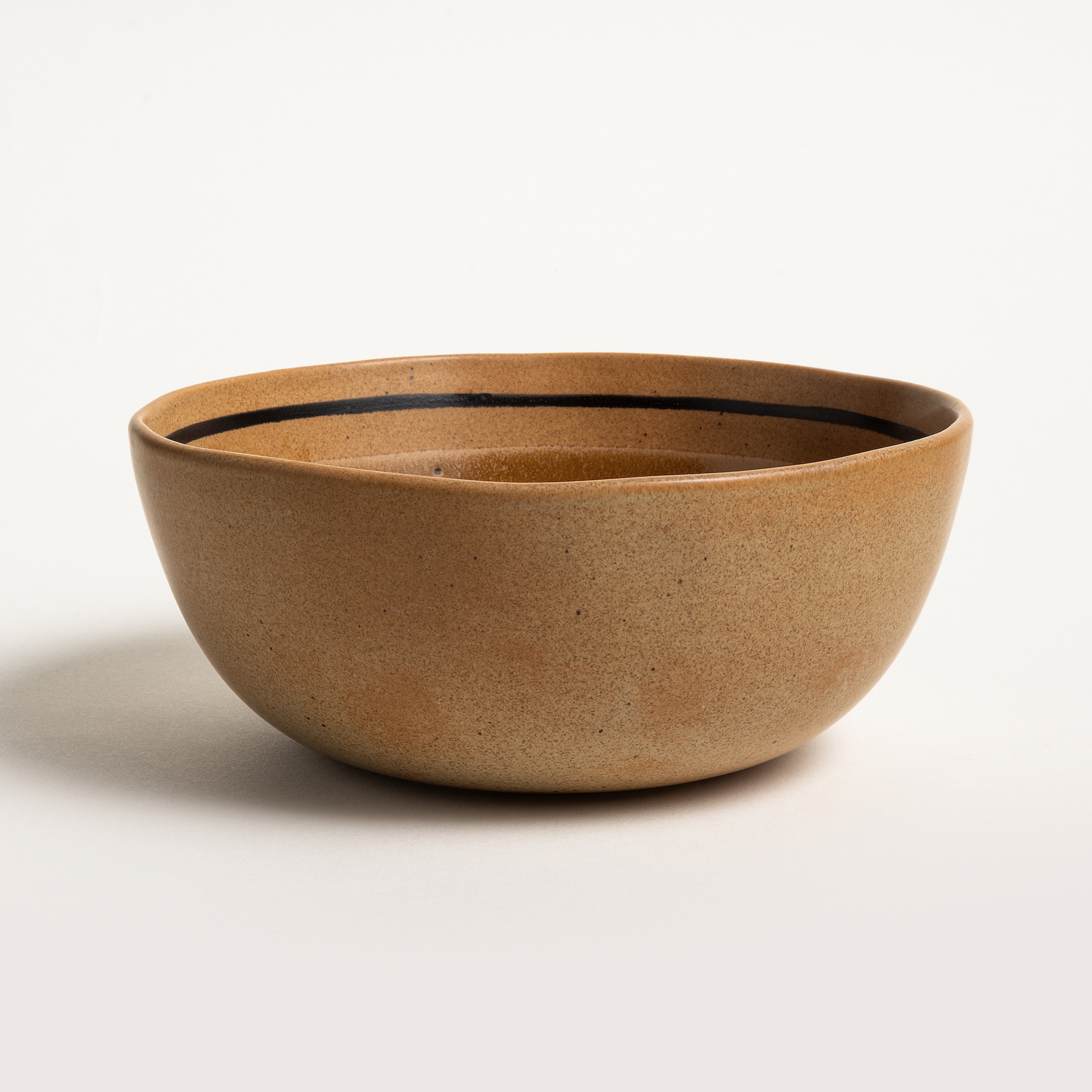 Lızbon Stoneware Kase 16x16x7 Cm Kahverengi