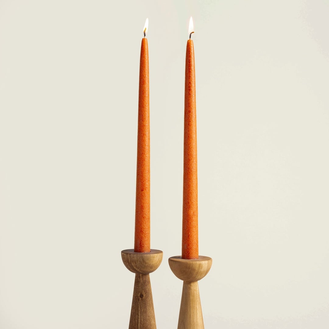 Deurne Parafın Mum 2.2x2.2x30 Cm Turuncu