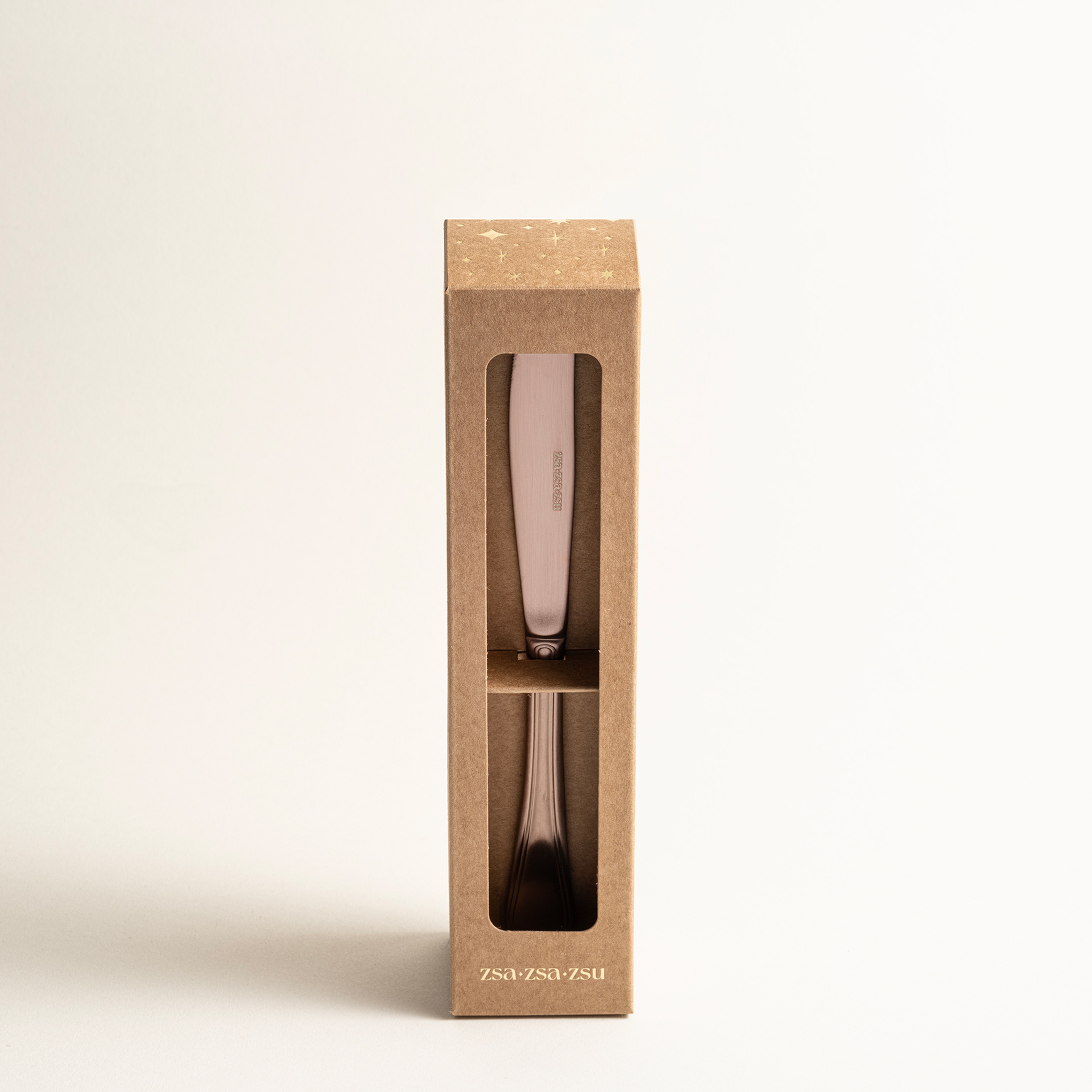 Dume Çelik Tatlı Bıçağı 2x20x0.2 Cm Mat Çikolata