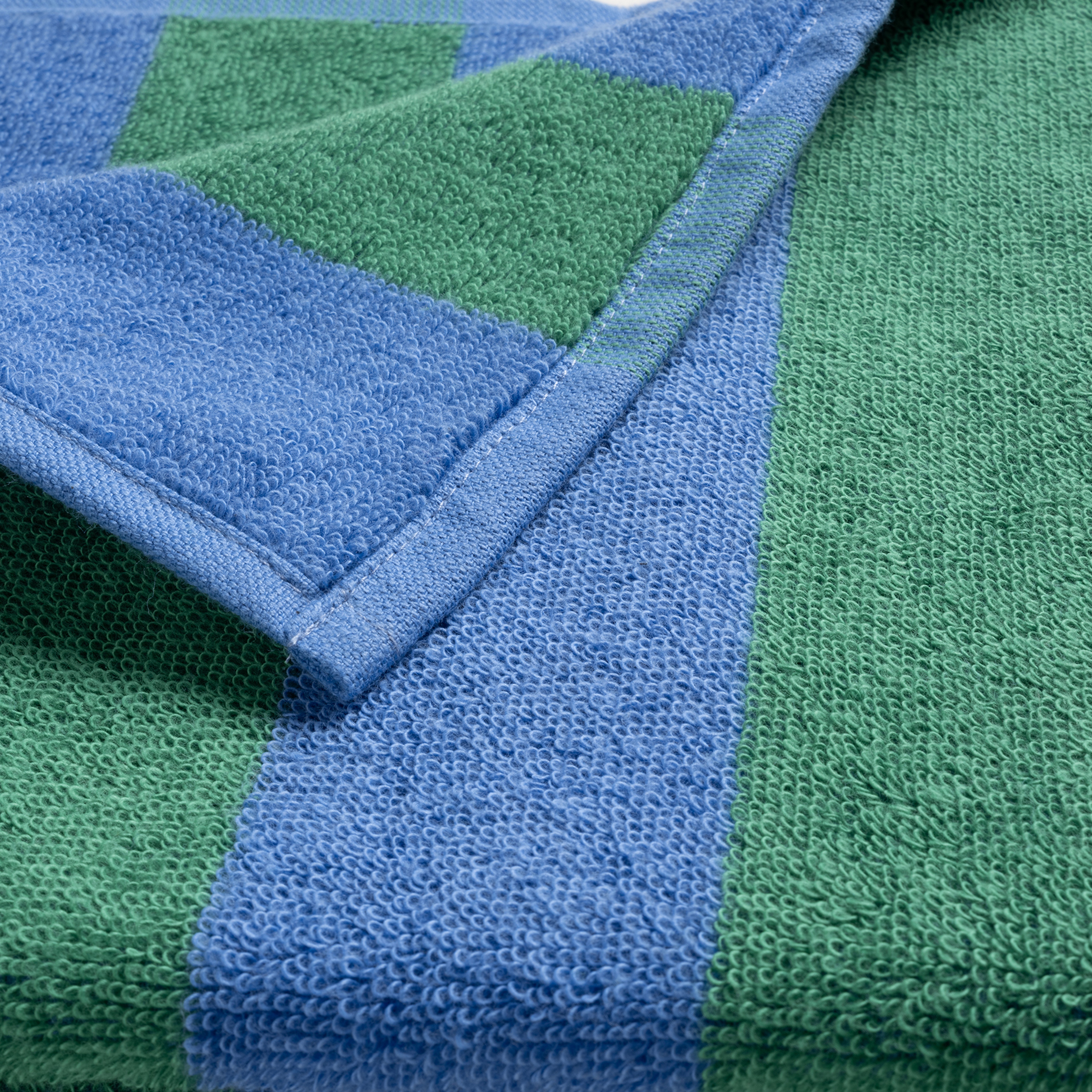 Tabea Pamuk Pamuk %100 Pamuk El Havlusu 30x50 Cm Yeşil - Mavi