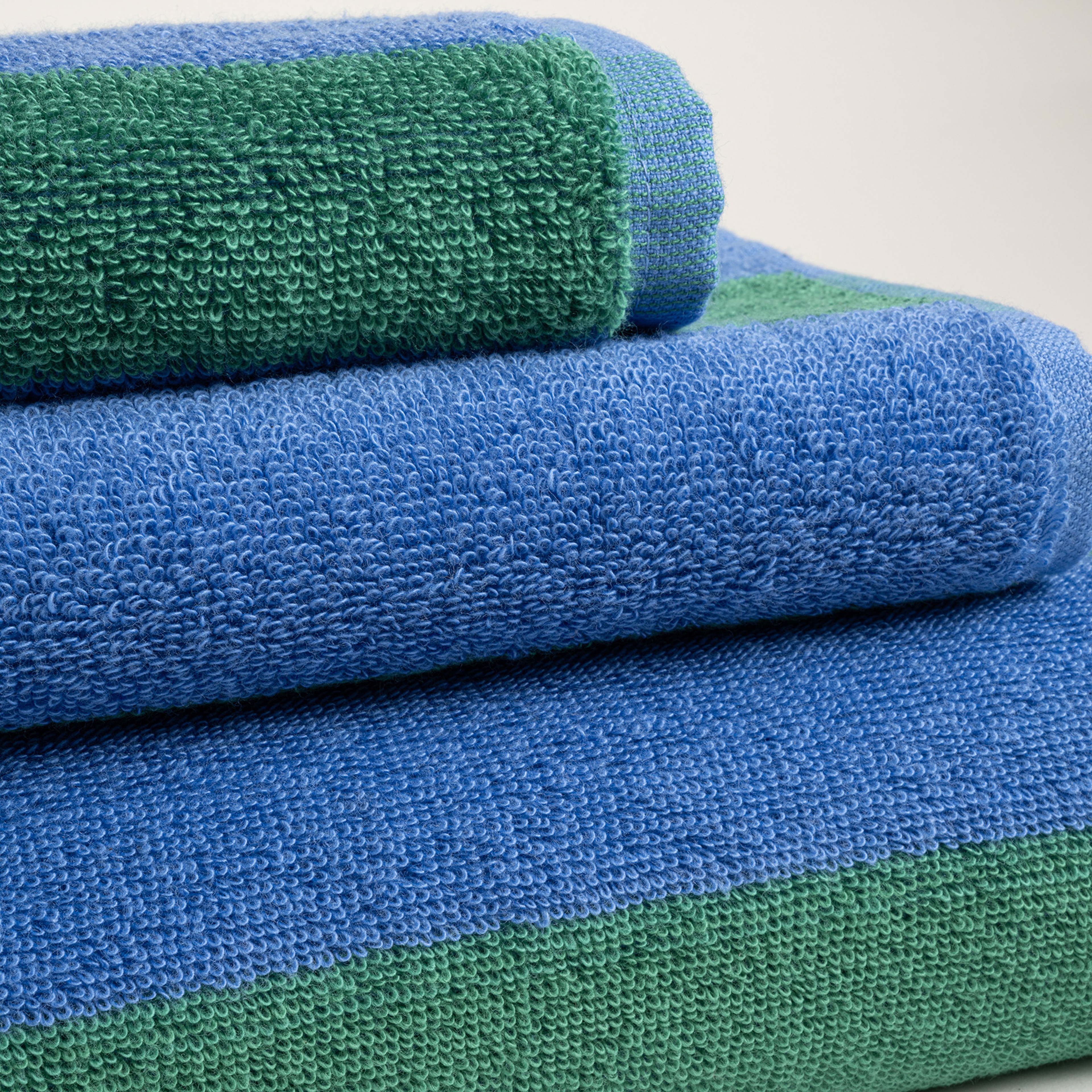 Tabea Pamuk Pamuk %100 Pamuk El Havlusu 30x50 Cm Yeşil - Mavi