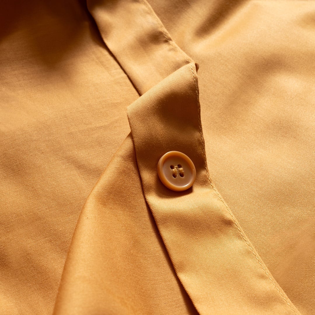 Solıd 300 Tc Kıng Sıze Pamuk %100 Pamuk Saten Nevresim Seti 240x220 Cm Tarçın