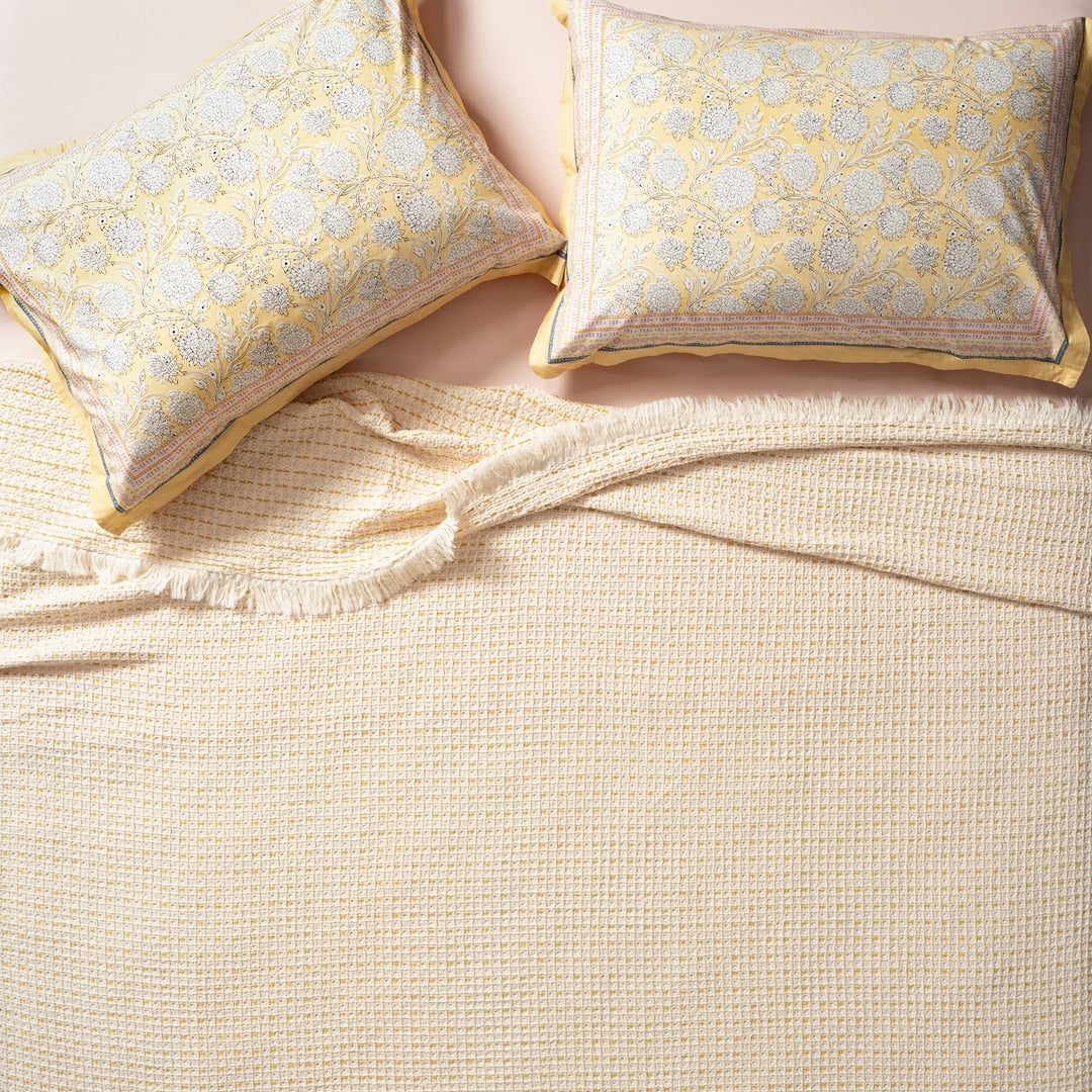 Costa Jakarlı Çift Kişilik Pamuk %100 Pamuk Pike 200x240 Cm Renkli