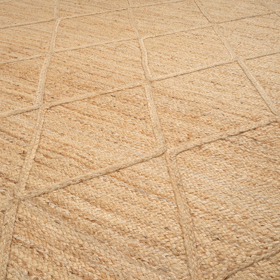 Jaıpur Jüt Kilim 160x230 Cm Bej