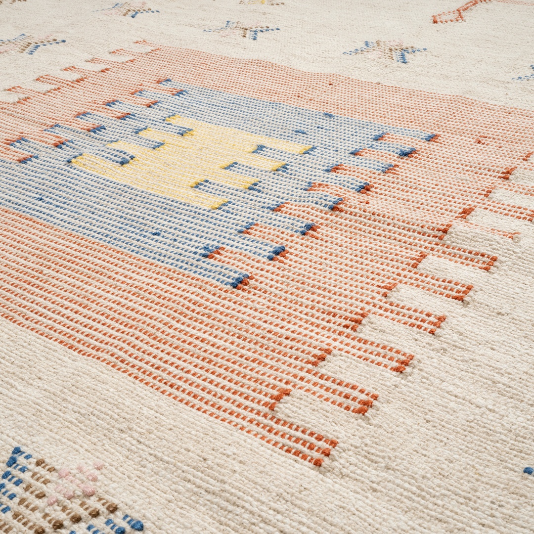 Jaıpur Pamuk Kilim 160x230 Cm Krem