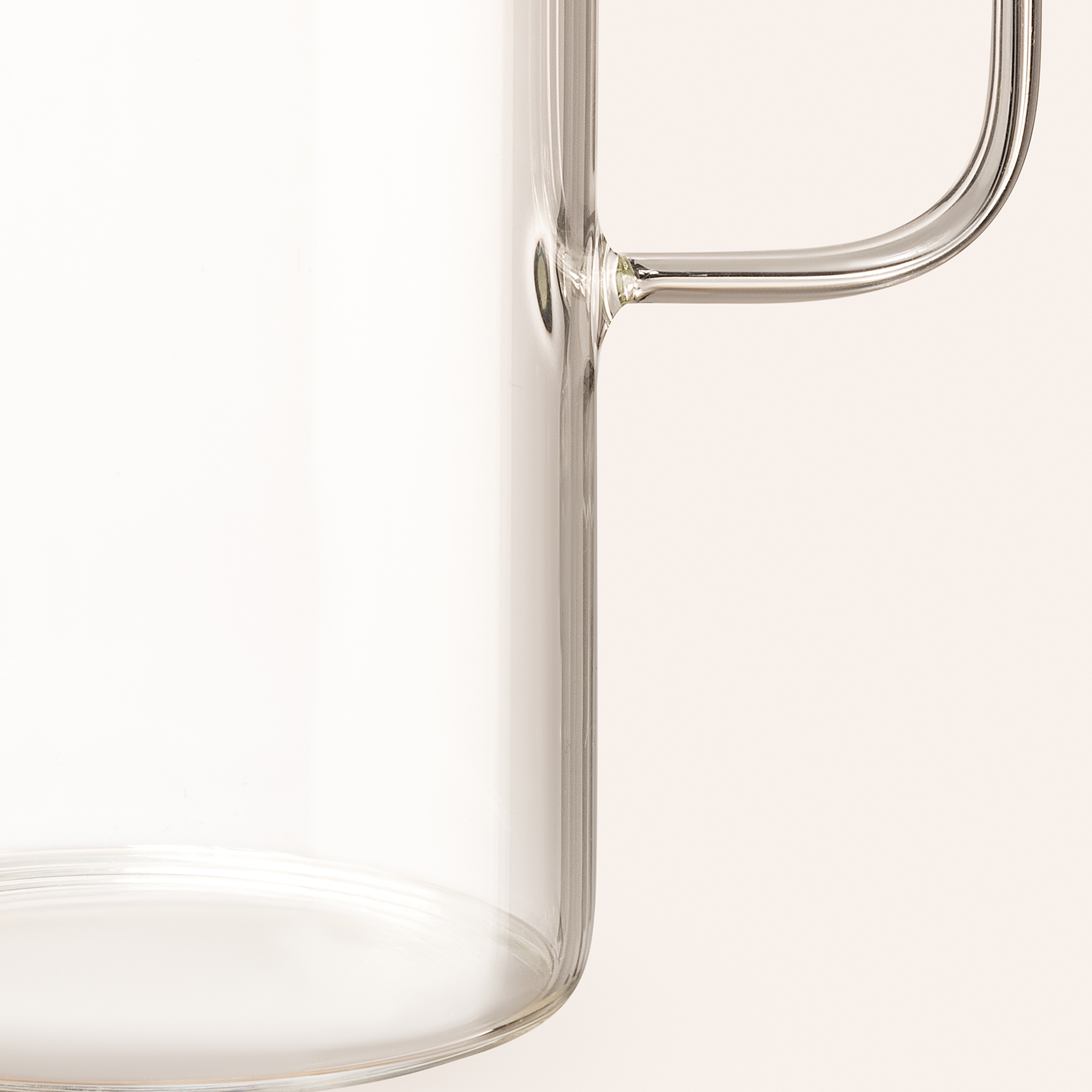 Panyu Borosilikat Cam Kupa 300 Ml Şeffaf