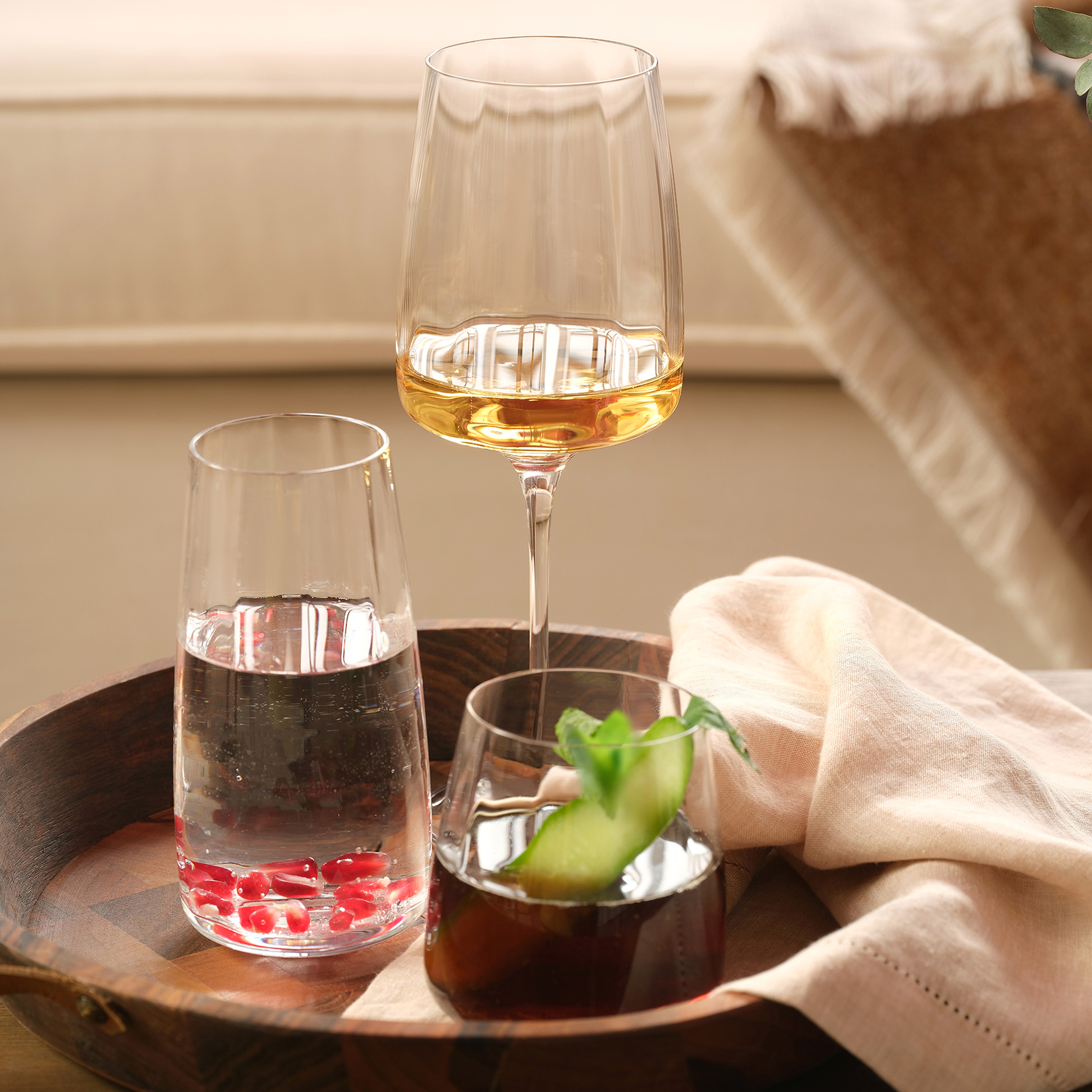 Poznan Cam Kadeh 500 Ml Şeffaf