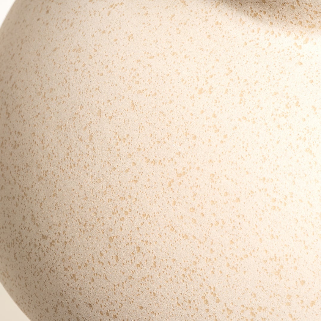 Lızbon Earthenware Vazo 28x25x27 Cm Bej