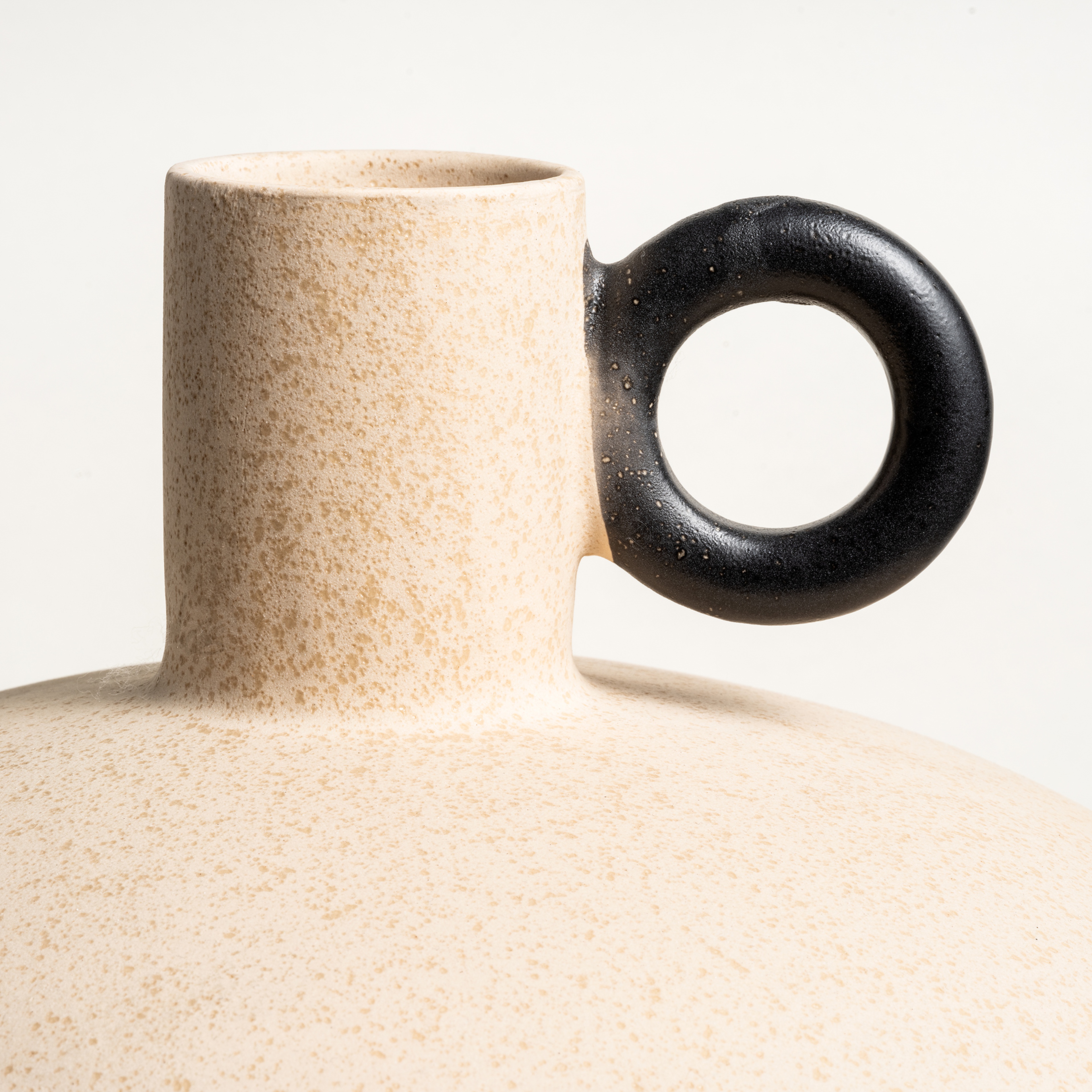 Lızbon Earthenware Vazo 31x31x39 Cm Bej