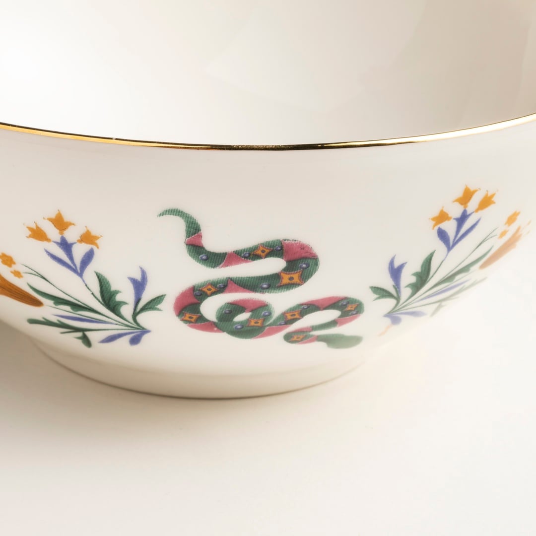 Gediz Porselen Kase 15 Cm Renkli