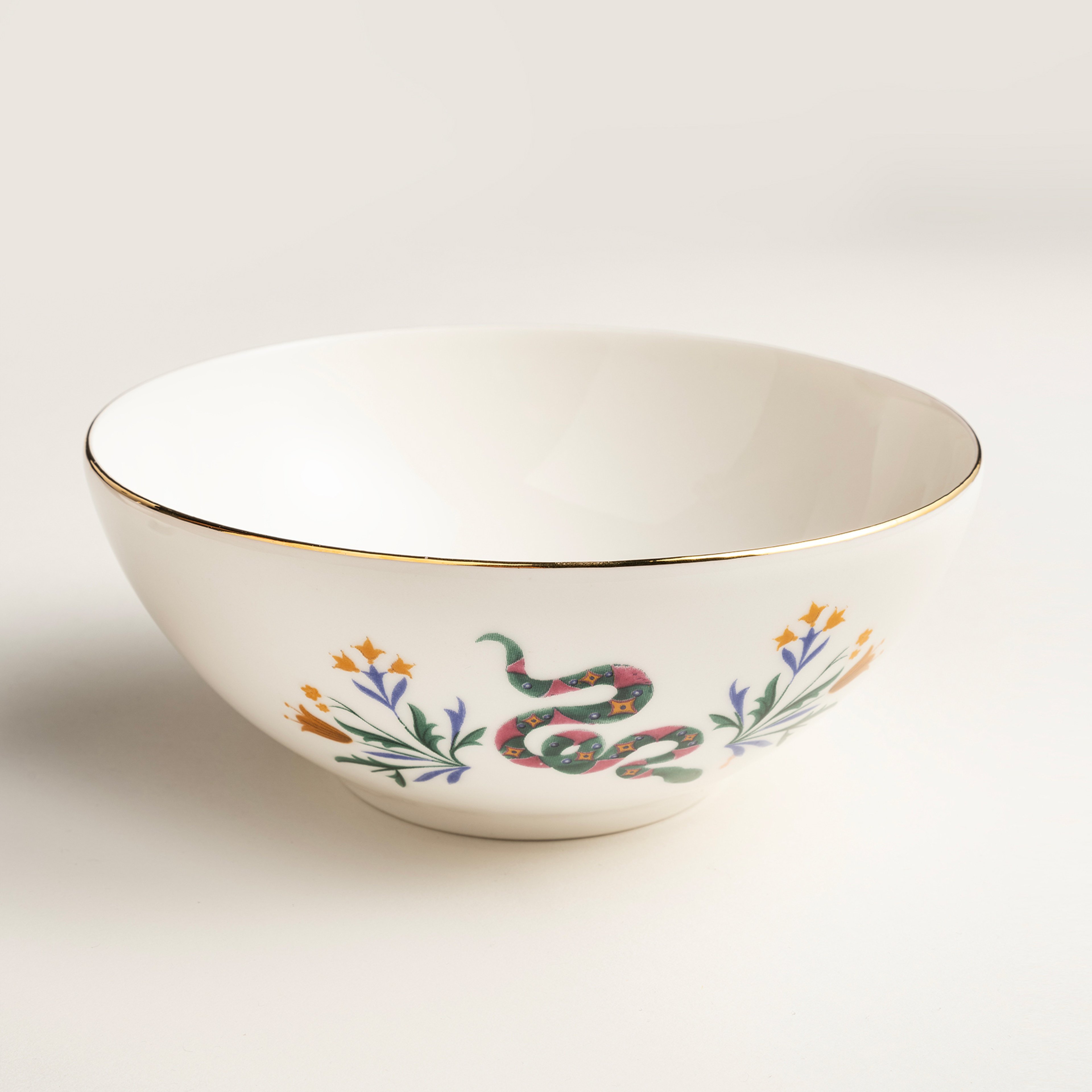 Gediz Porselen Kase 15 Cm Renkli